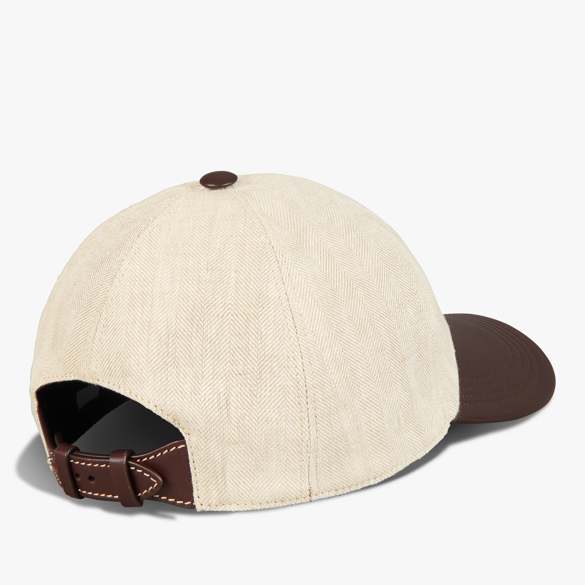 帽子 CPH 575LC LINEN CANVAS CASQUETTE / ECRU Linen cap White for Women | Maje