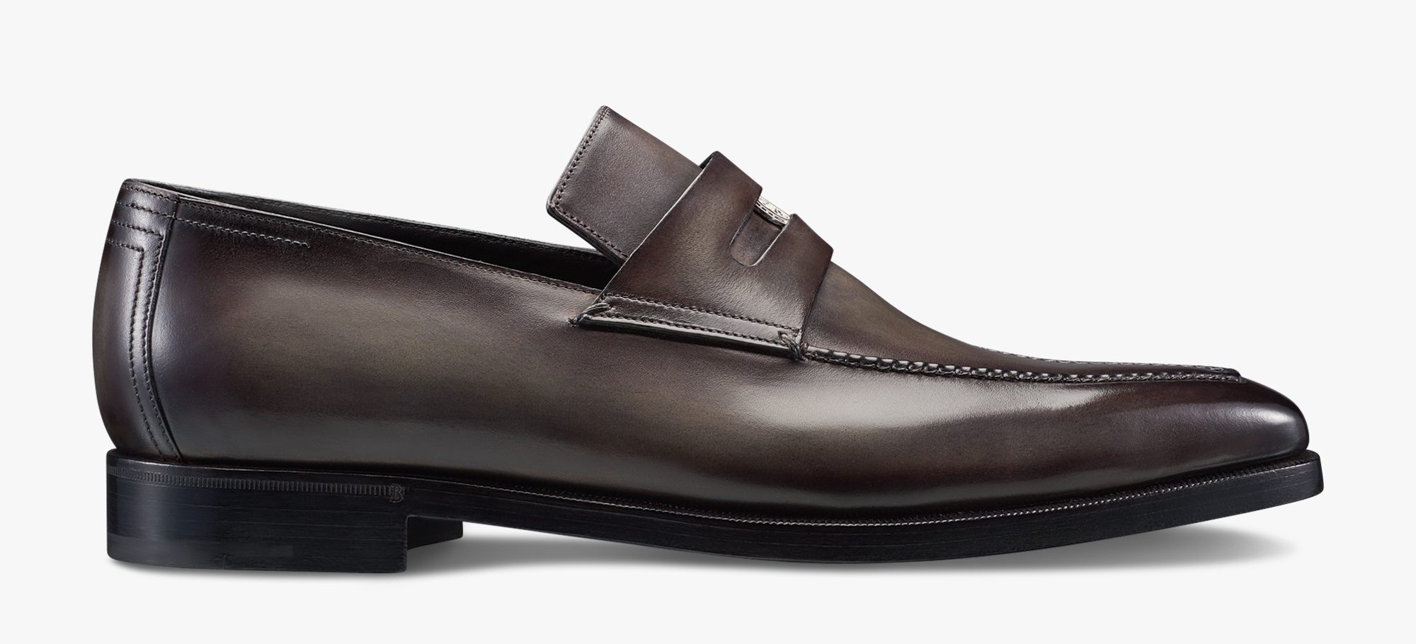 Berluti 125th Anniversary Andy Penny Loafer, ICE BROWN, hi-res