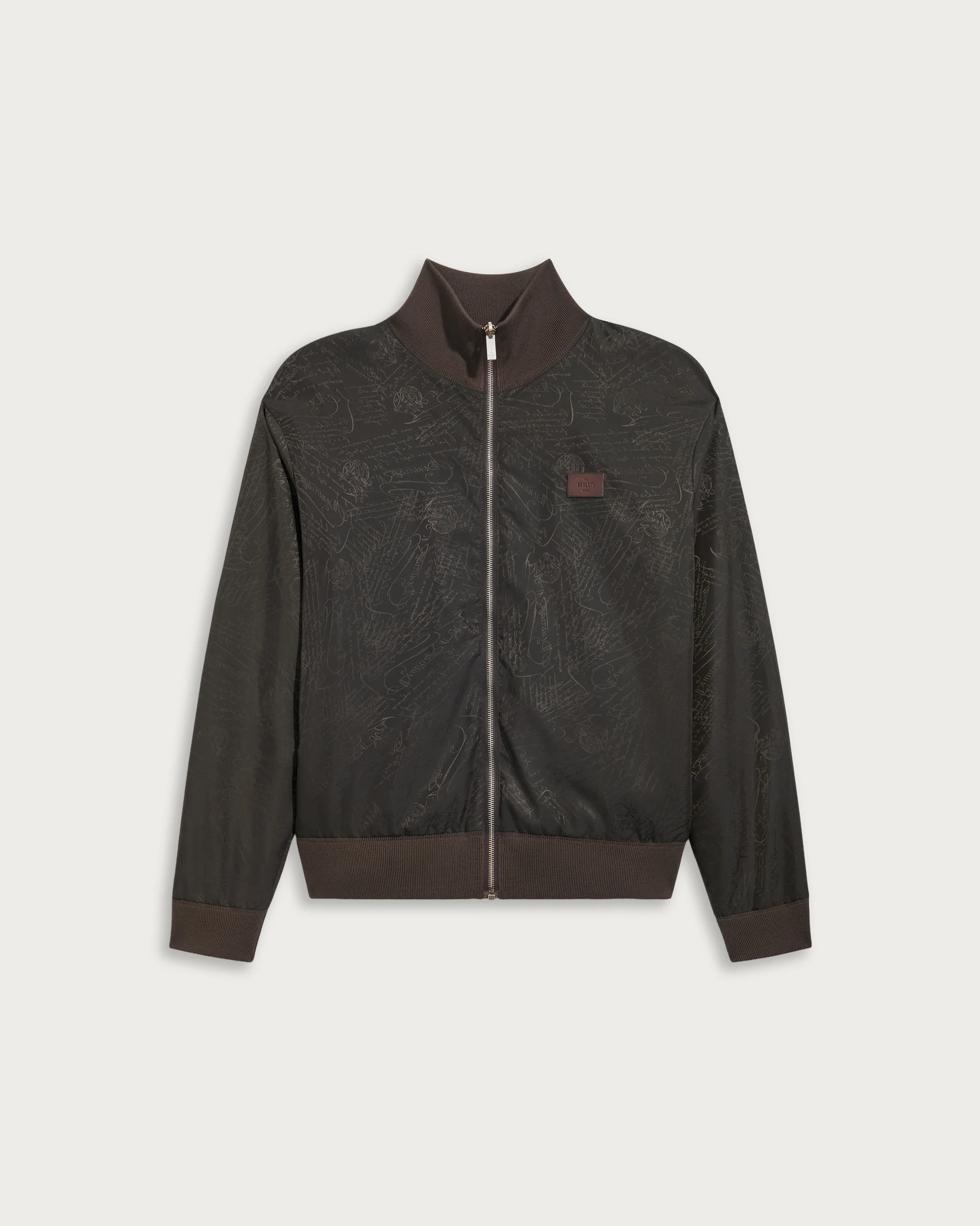 Reversible Blouson with Leather Detail