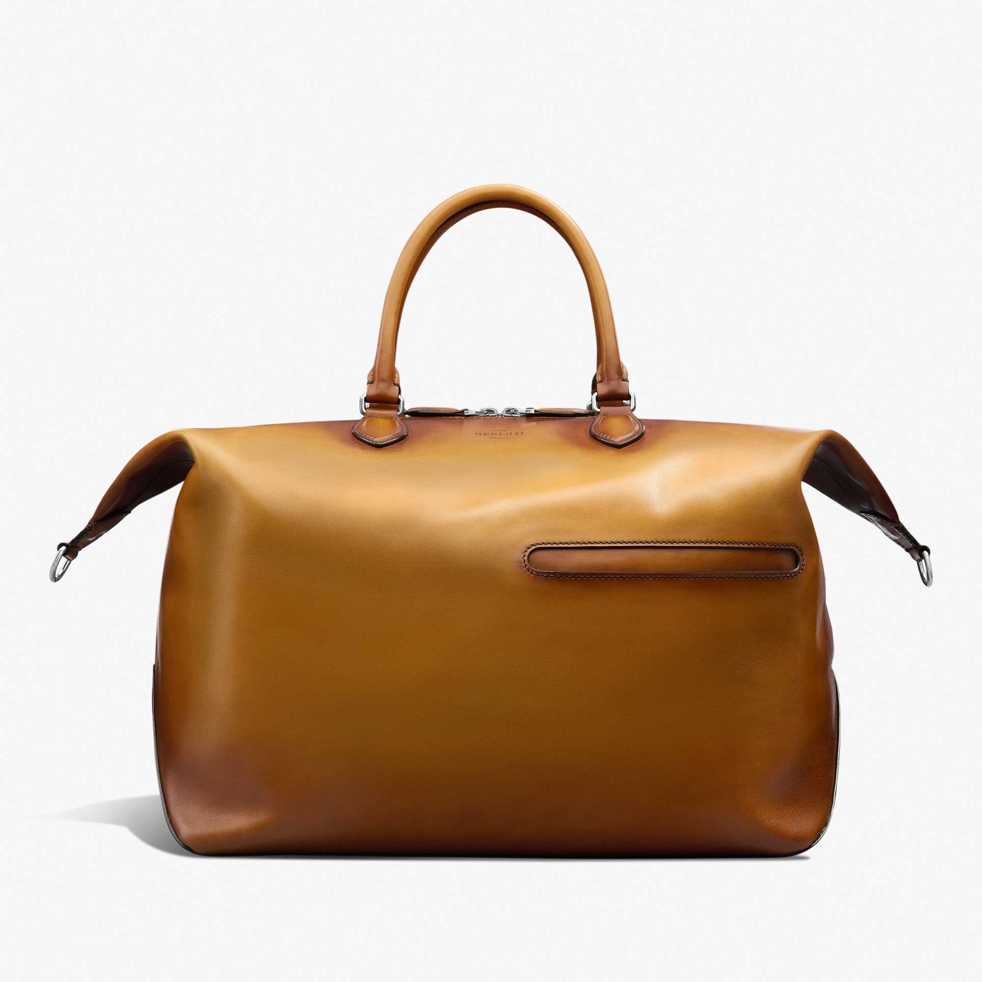 Soft leather duffle bag hotsell