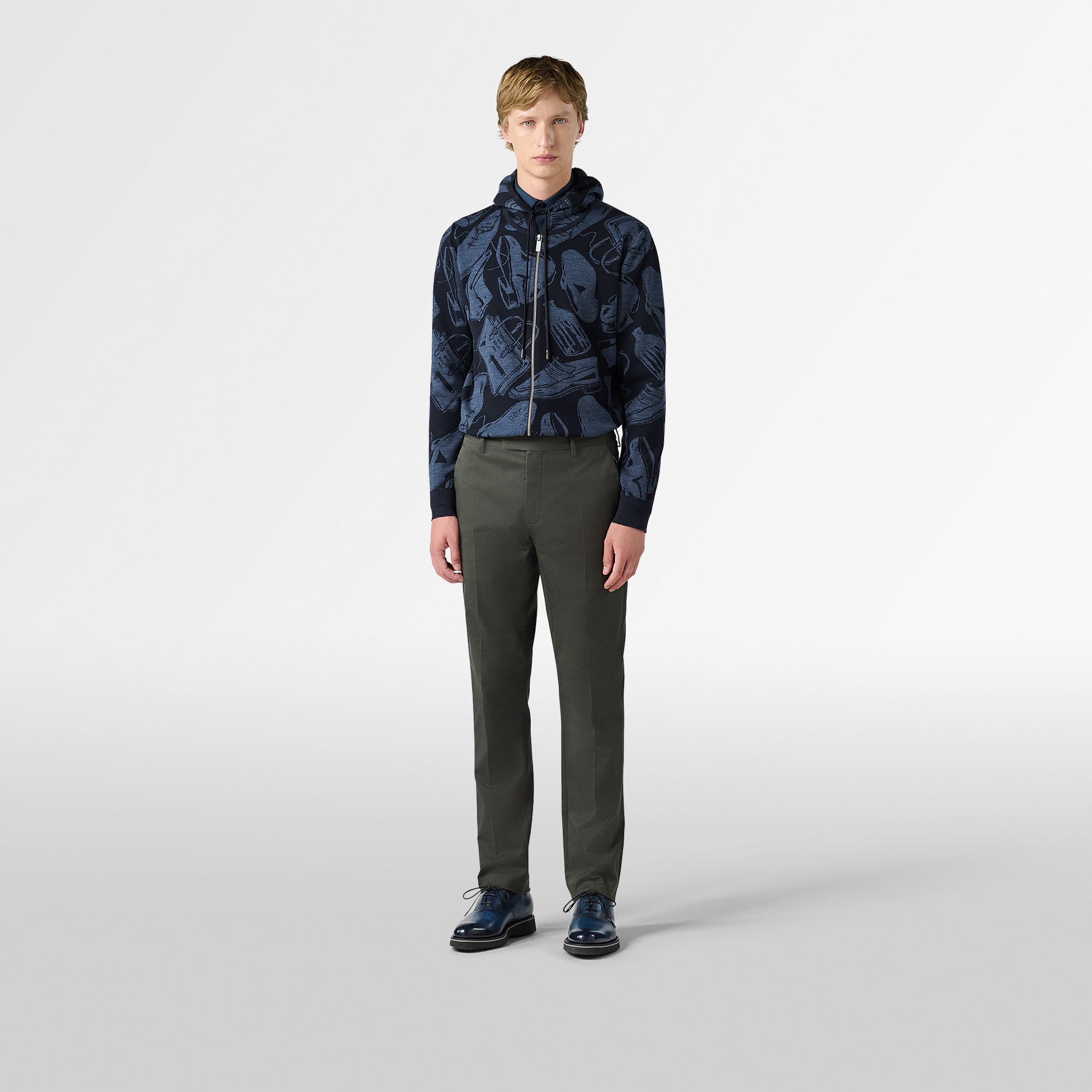 Wool zip up hoodie discount