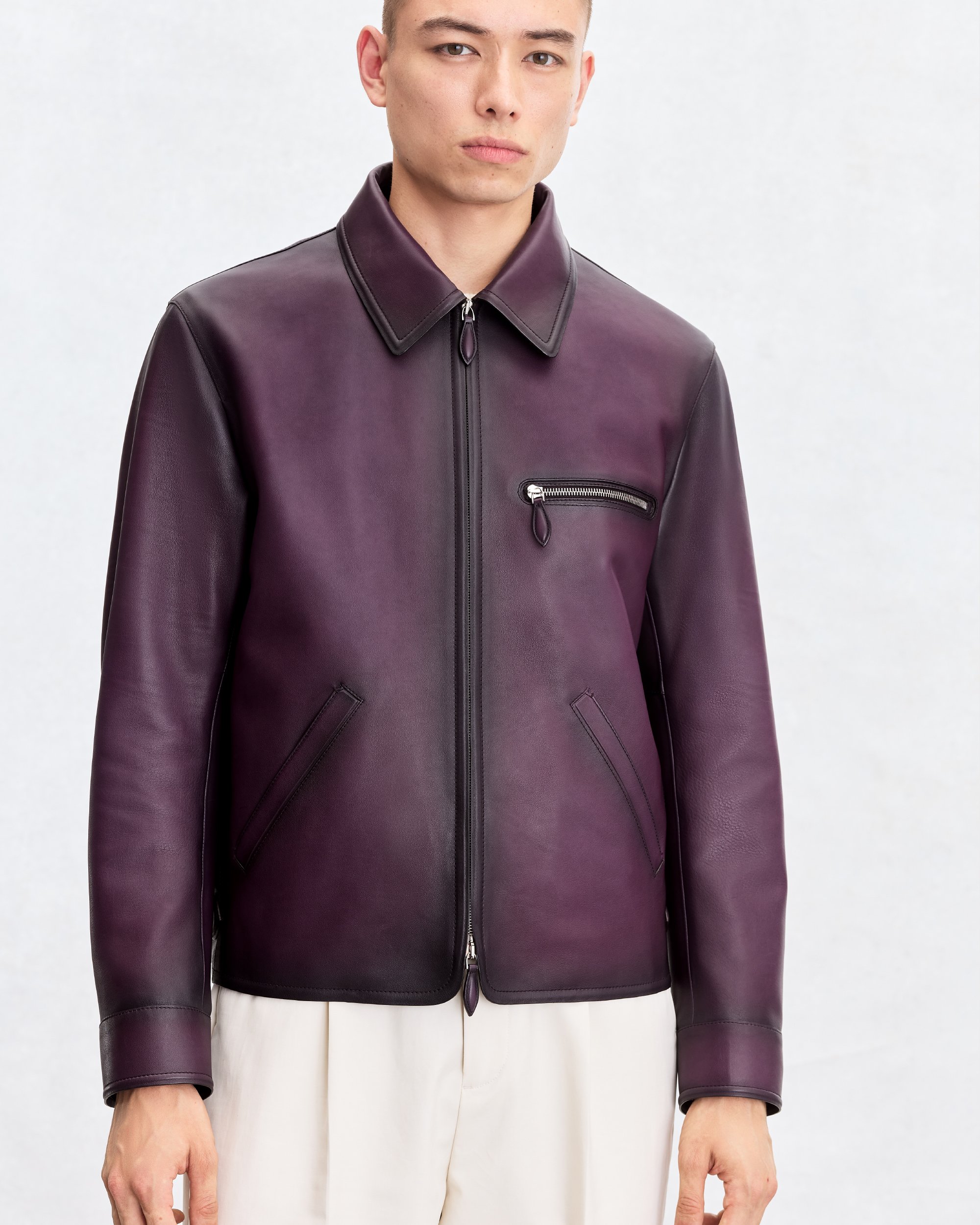 Leather Patina Un Jour Blouson | Berluti US
