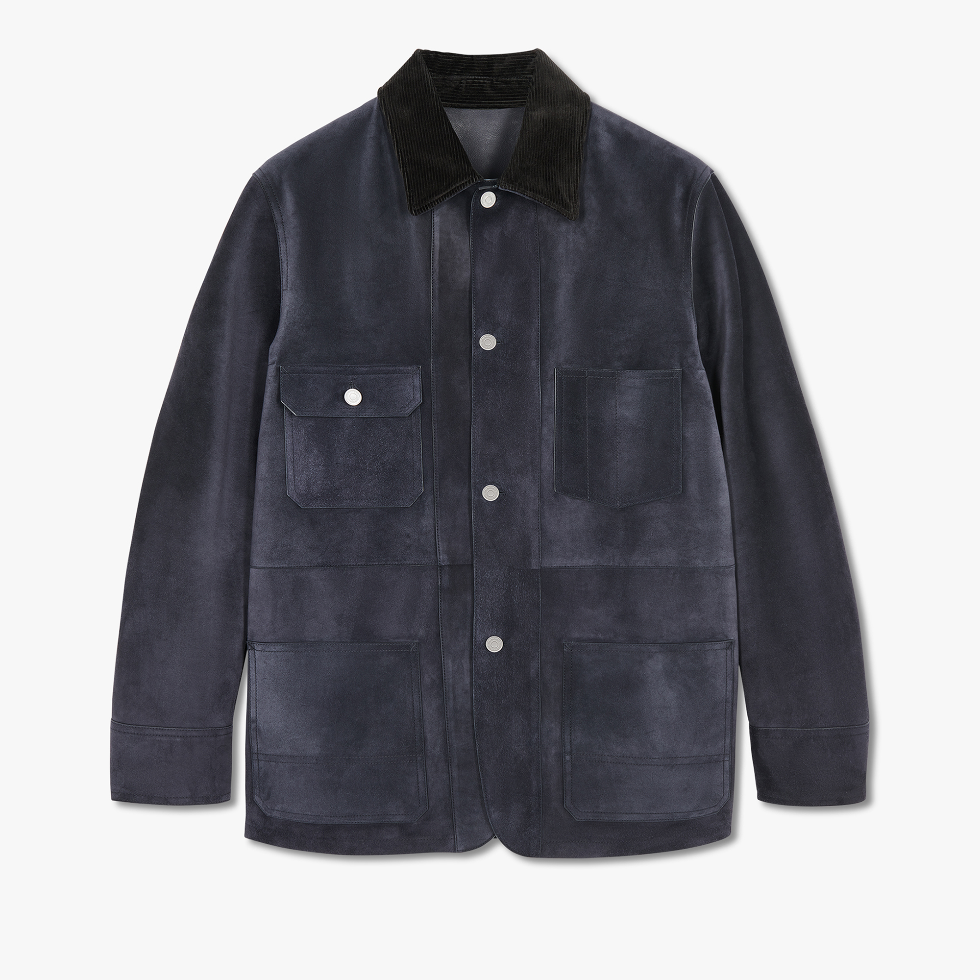 Workwear Suede Leather Jacket Berluti BE