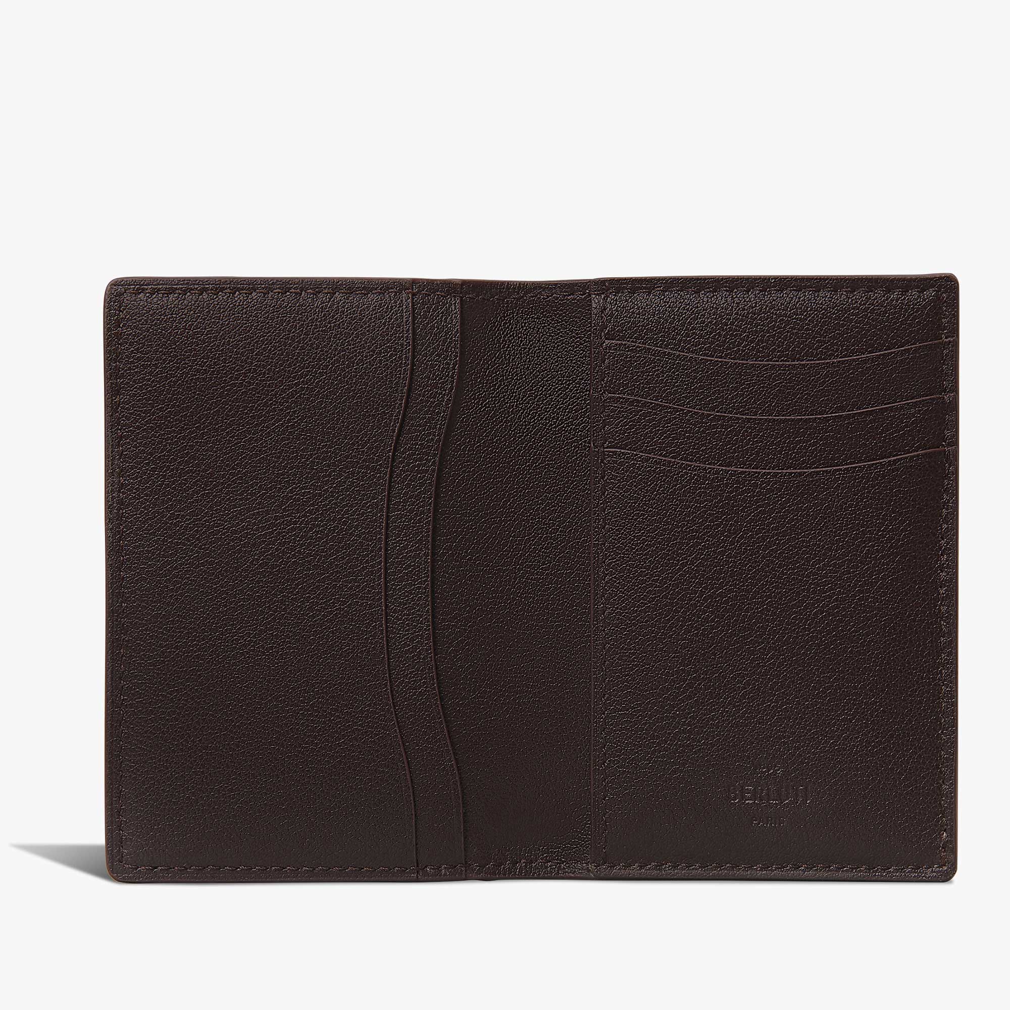 小物 BERLUTI Koa Logic Scritto Leather Zipped Card Holder | Berluti US