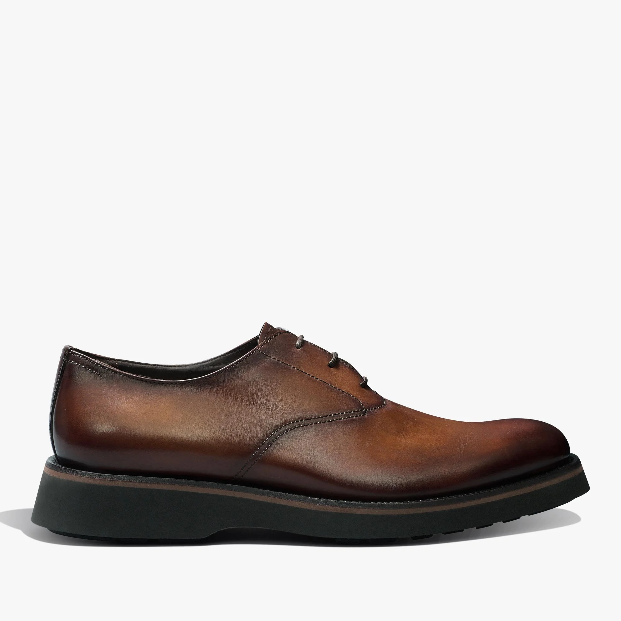 Alessio Leather Oxford, CACAO INTENSO, hi-res