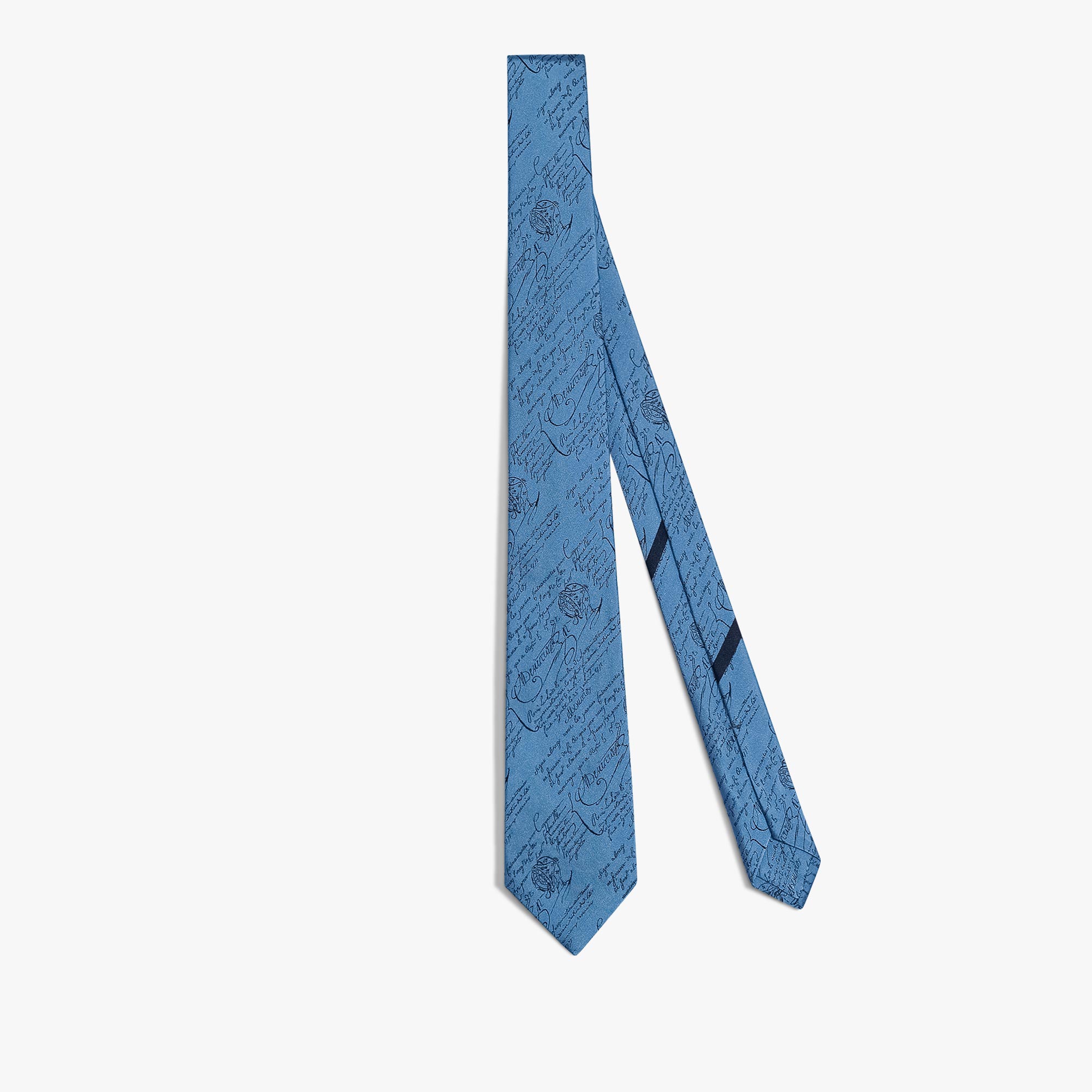 Classic Scritto Tie, BLEU CIEL, hi-res