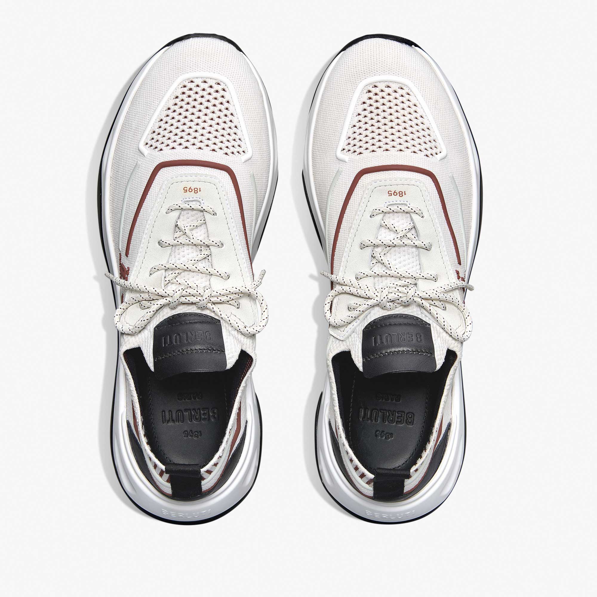Shadow Knit And Leather Sneaker | Berluti US