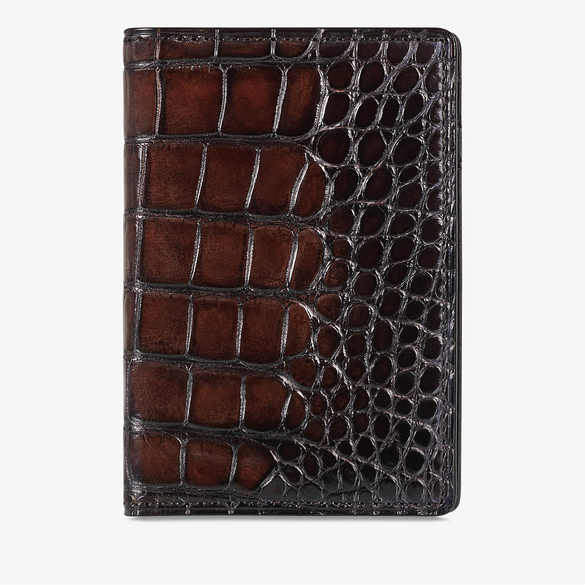 Jagua Alligator Leather Card Holder, TDM, hi-res