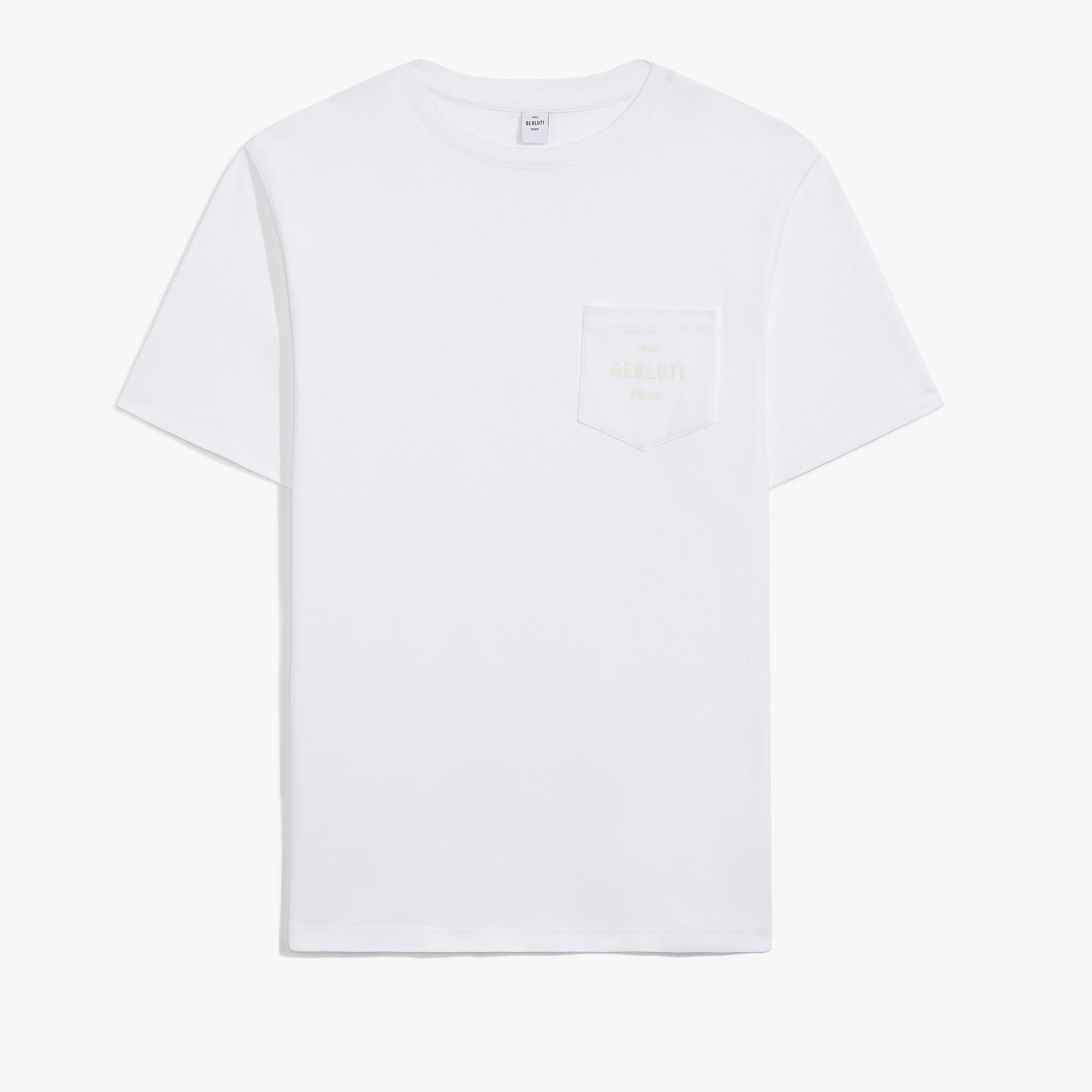 Pocket Logo T-Shirt, BLANC OPTIQUE, hi-res