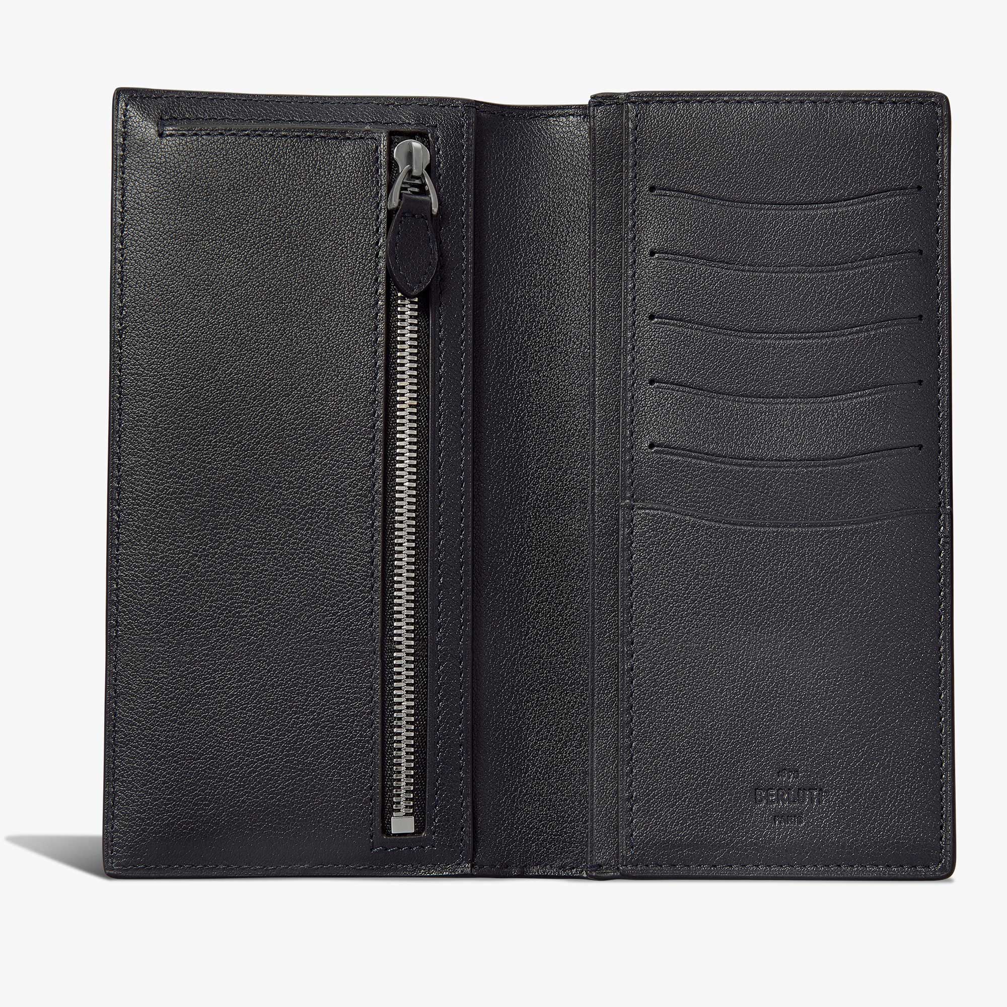 Berluti Long Wallet Scritto Calligraphy Espace en Leather
