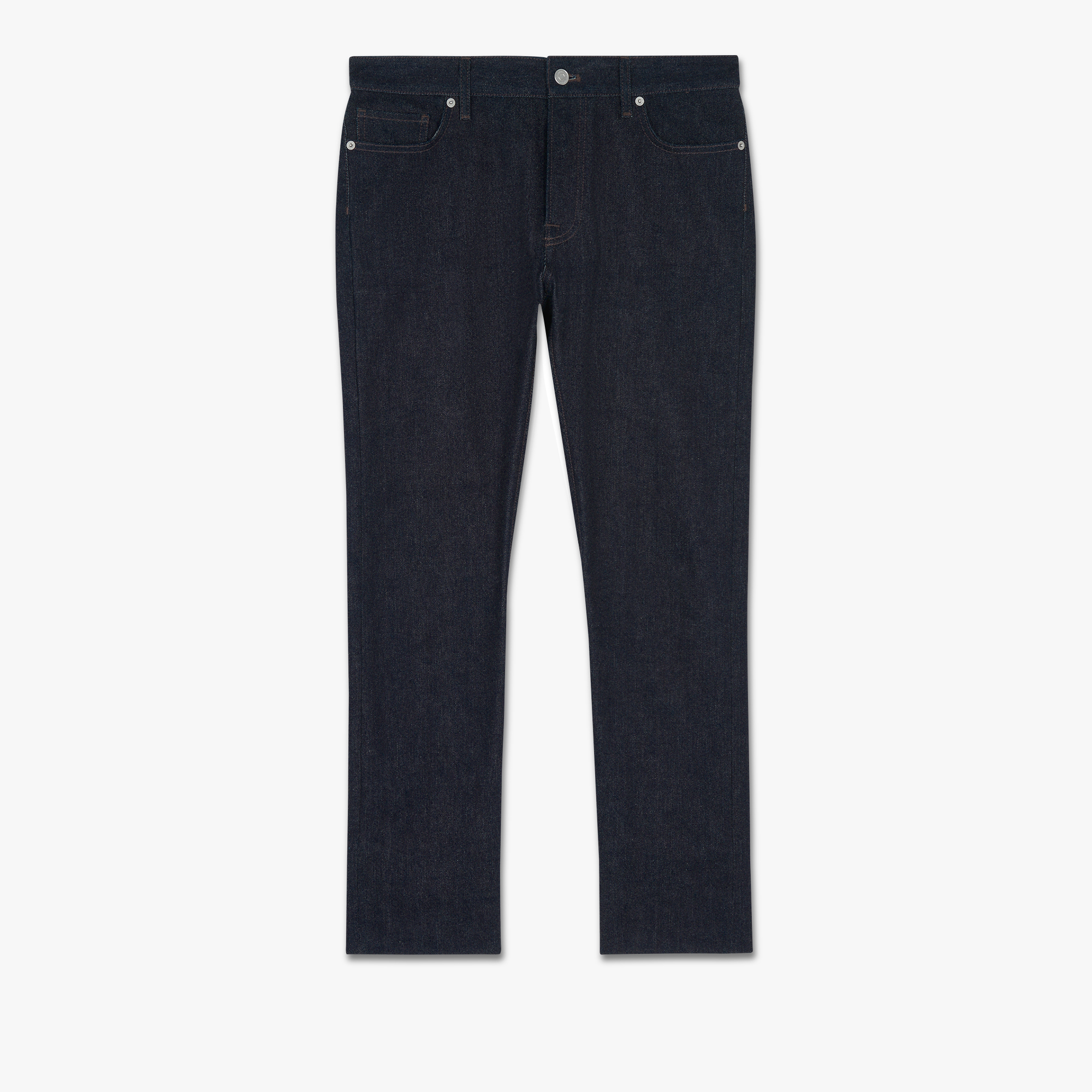 Indigo Denim Trousers, DARK INDIGO DENIM, hi-res