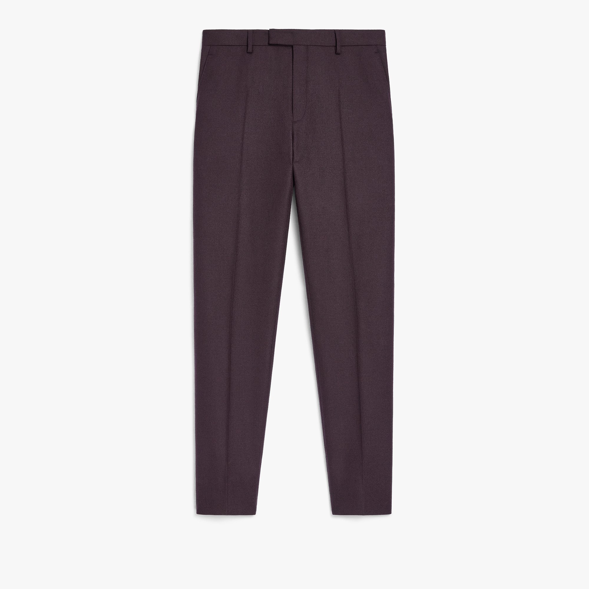 Alessandro Wool Trousers, NERO BORDO, hi-res