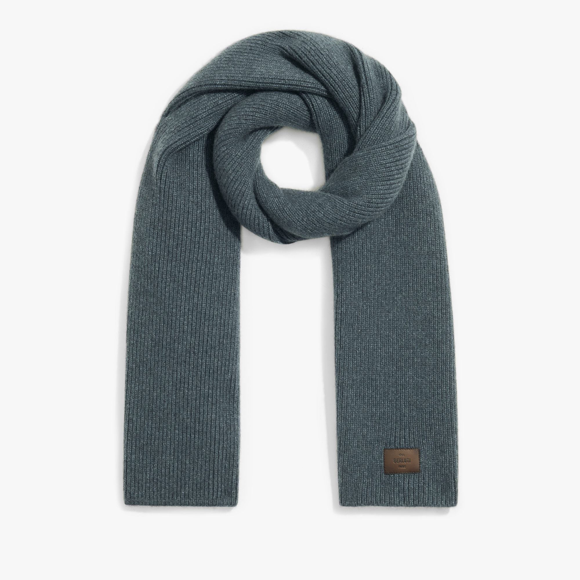 Cashmere Scarf, DEEP EMRALD BLUE, hi-res