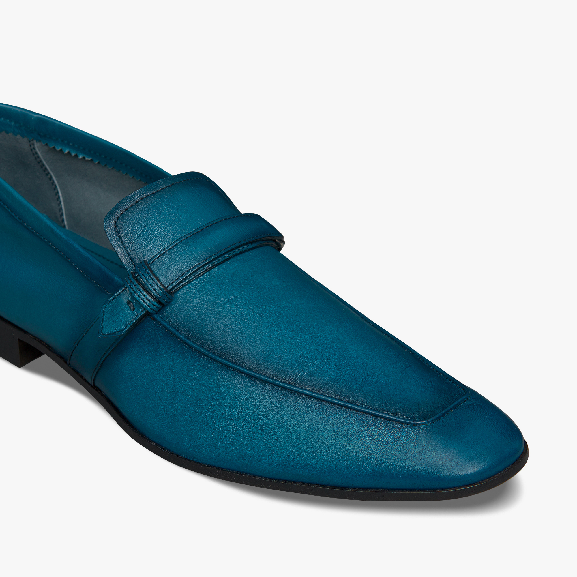 Lorenzo Kangaroo Leather Loafer Berluti US