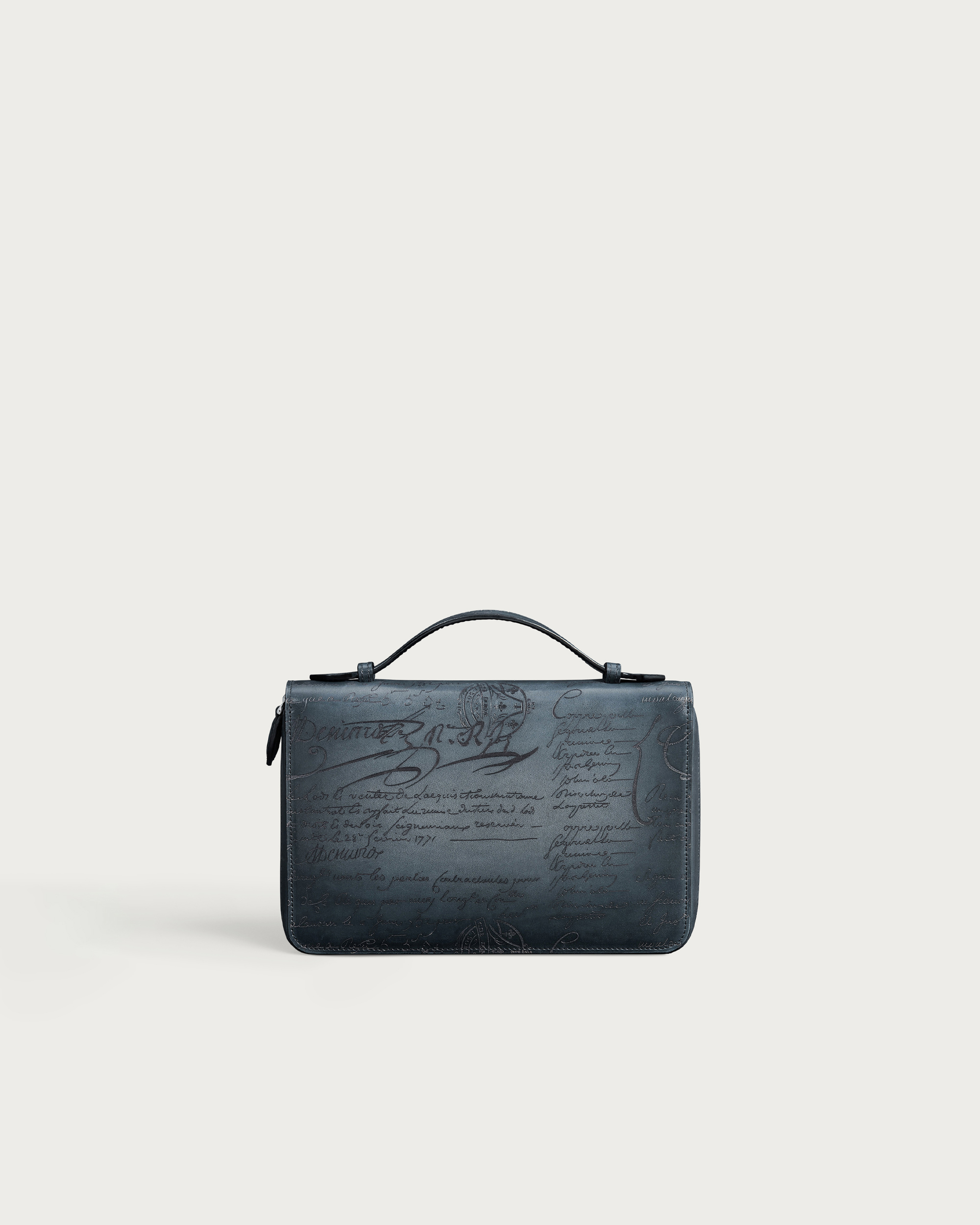 Berluti　Itauba ベルルッティ 　 イタウバ スクエア グラディアント コンパクトジップウォレット