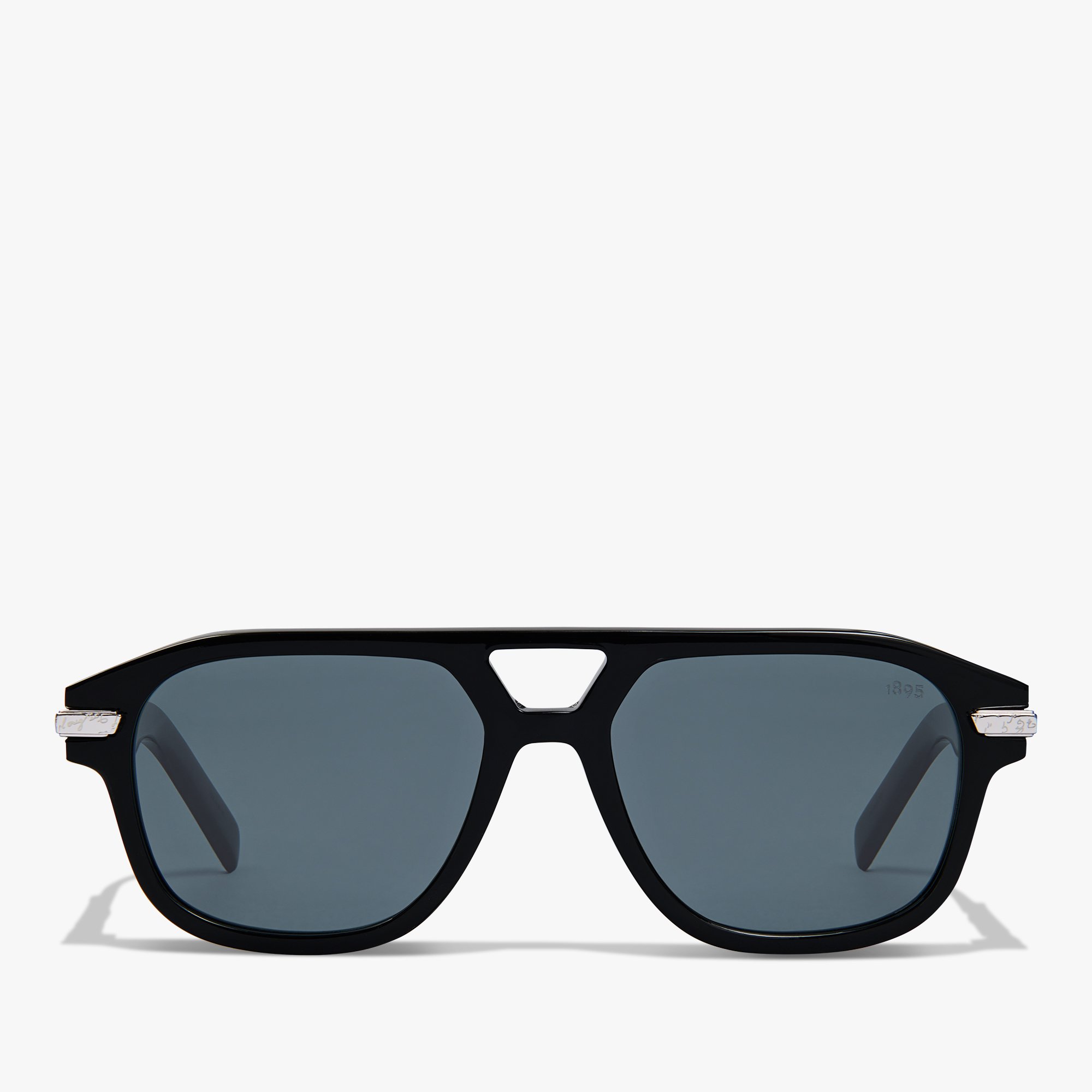 Flare Acetate Sunglasses, BLACK + VINTAGE BLUE, hi-res