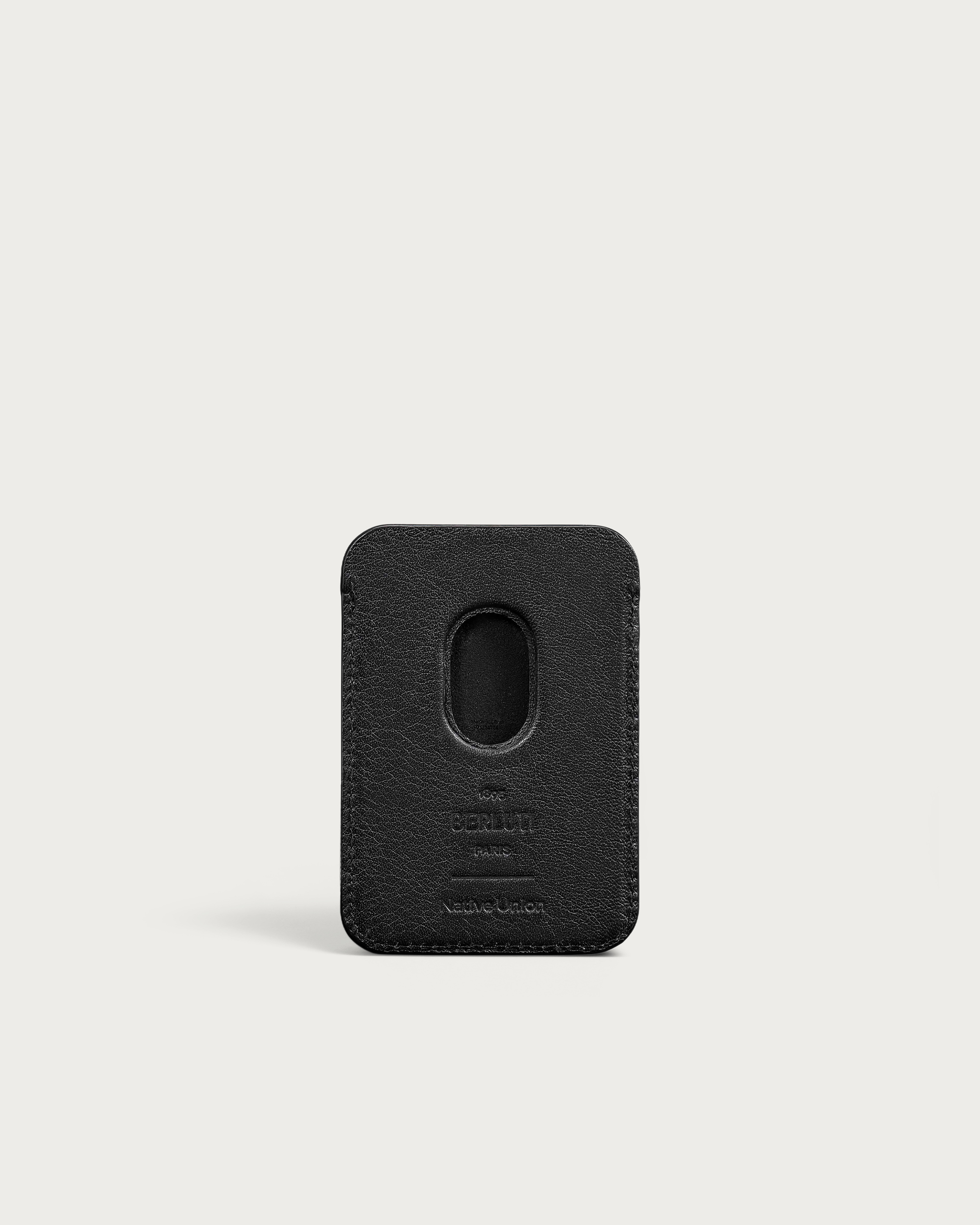 ベルルッティ　マグネット式カードホルダー BERLUTI】スクリットレザー マグネット式カードホルダー (Berluti