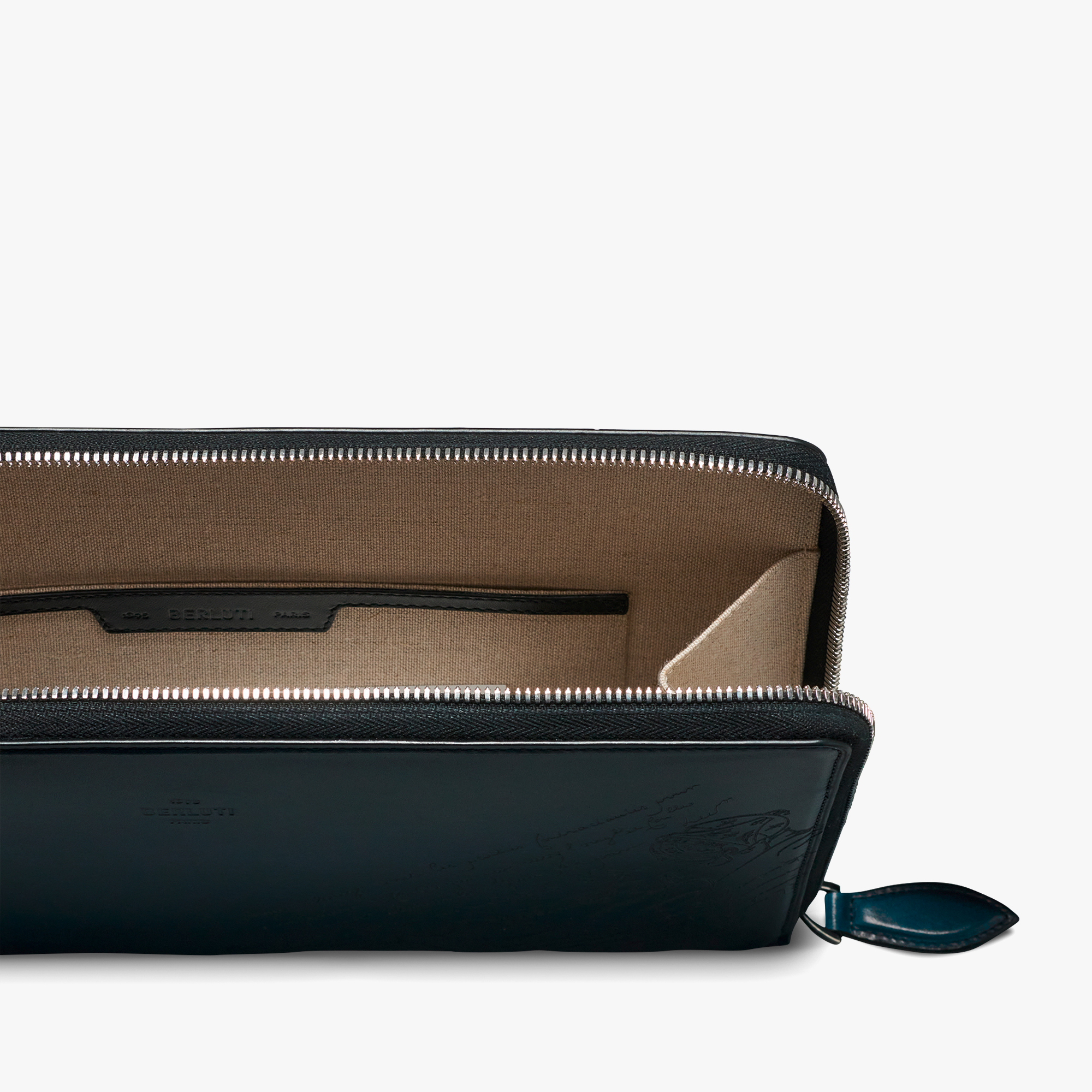 Nino GM Scritto Leather Clutch