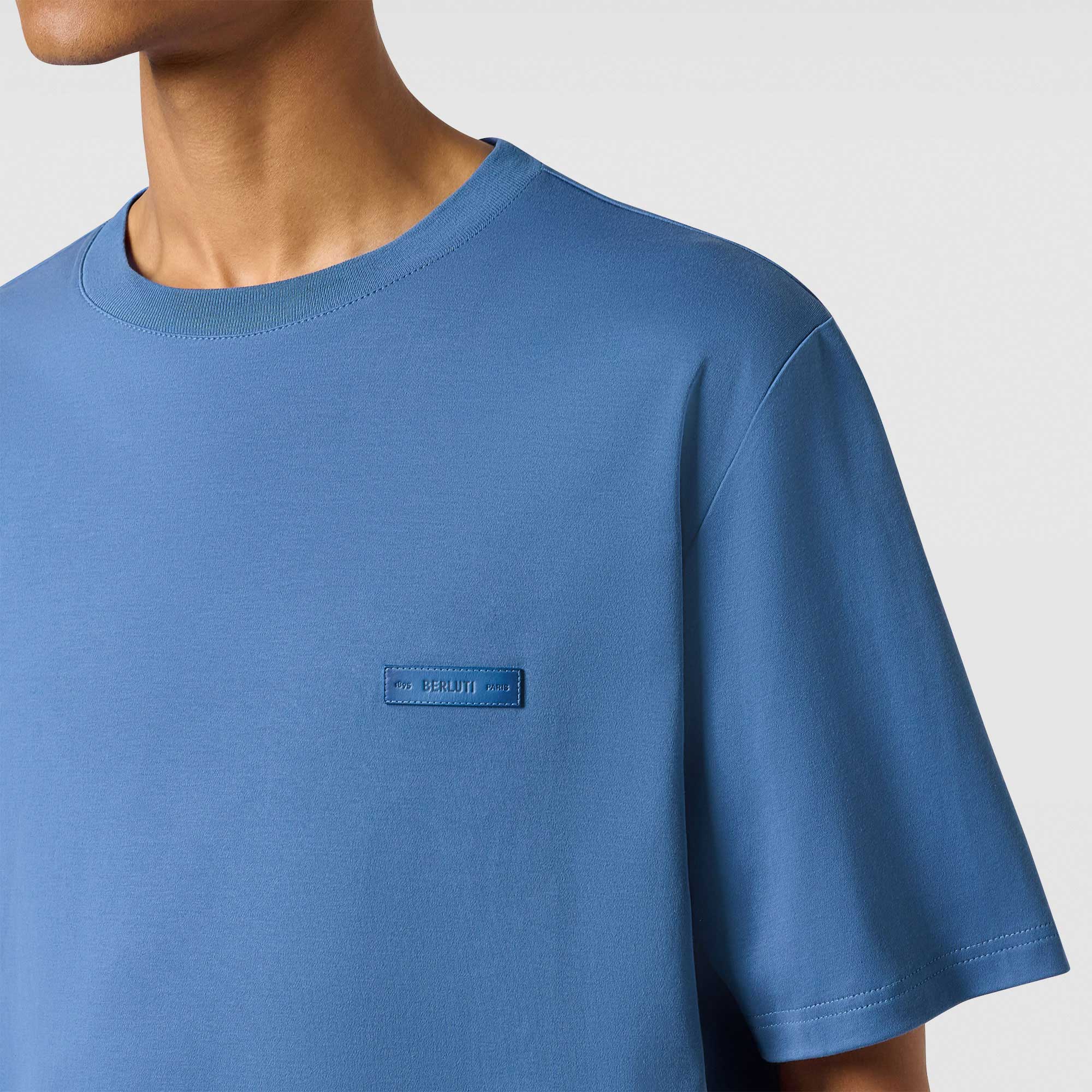 Tシャツ・カットソー Berluti SS25 TSHIRT (R28JRS155 003 900) Pocket Logo T-shirt | Berluti IT