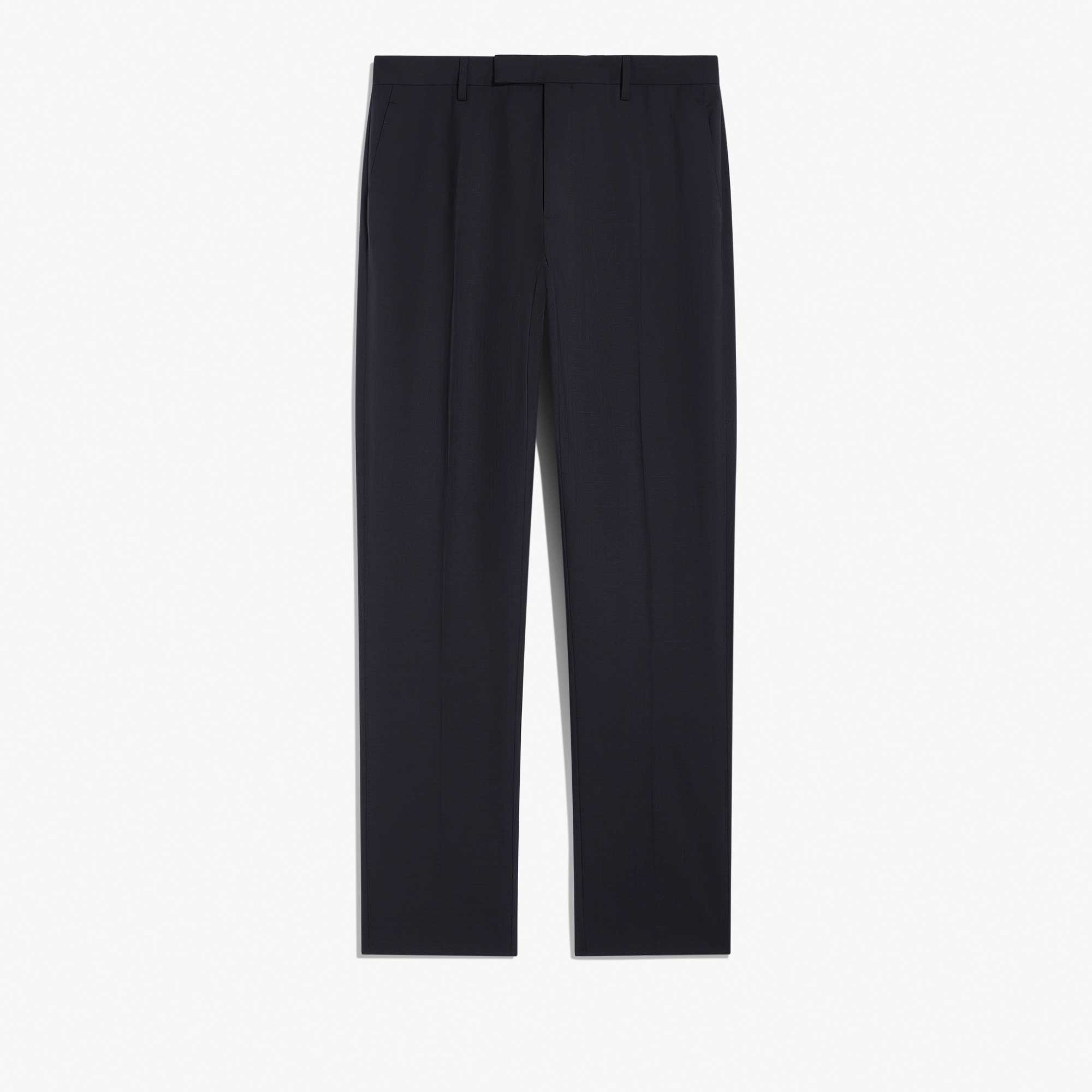 Classic Wool Slim Pants, COLD NIGHT BLUE, hi-res