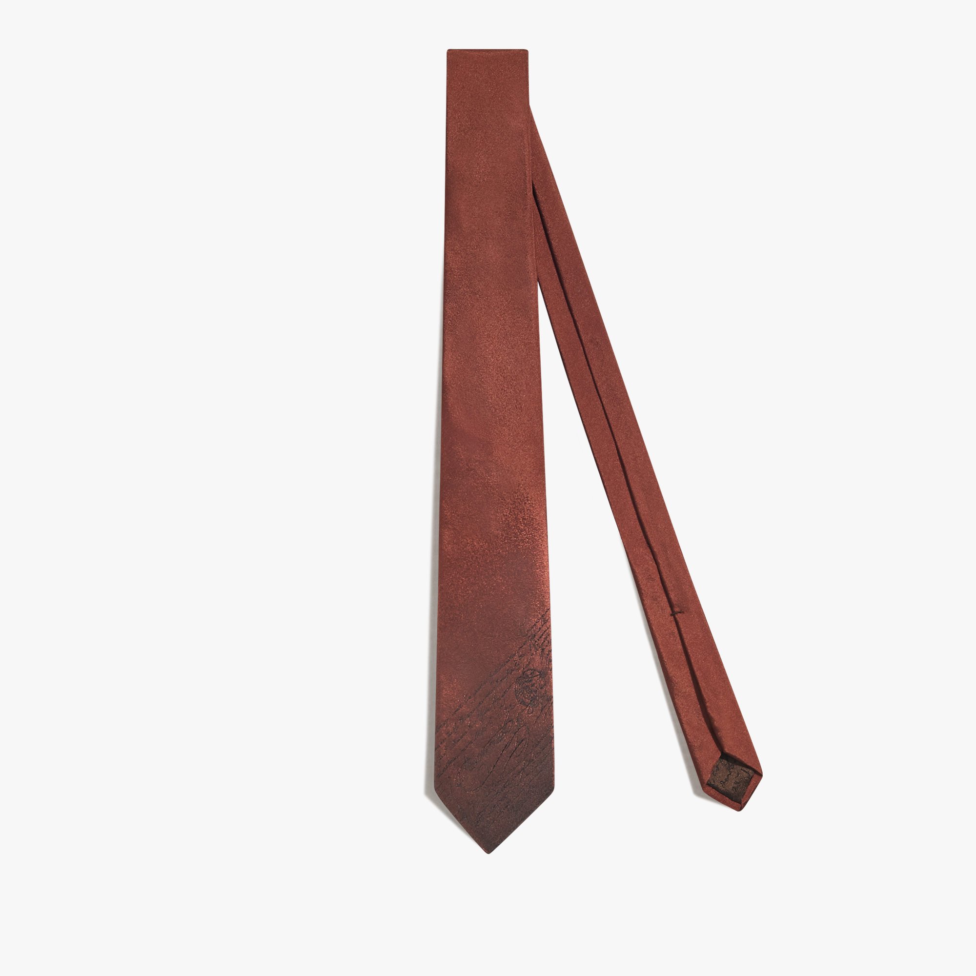 Scritto Degrade Tie, CHESTNUT BROWN, hi-res