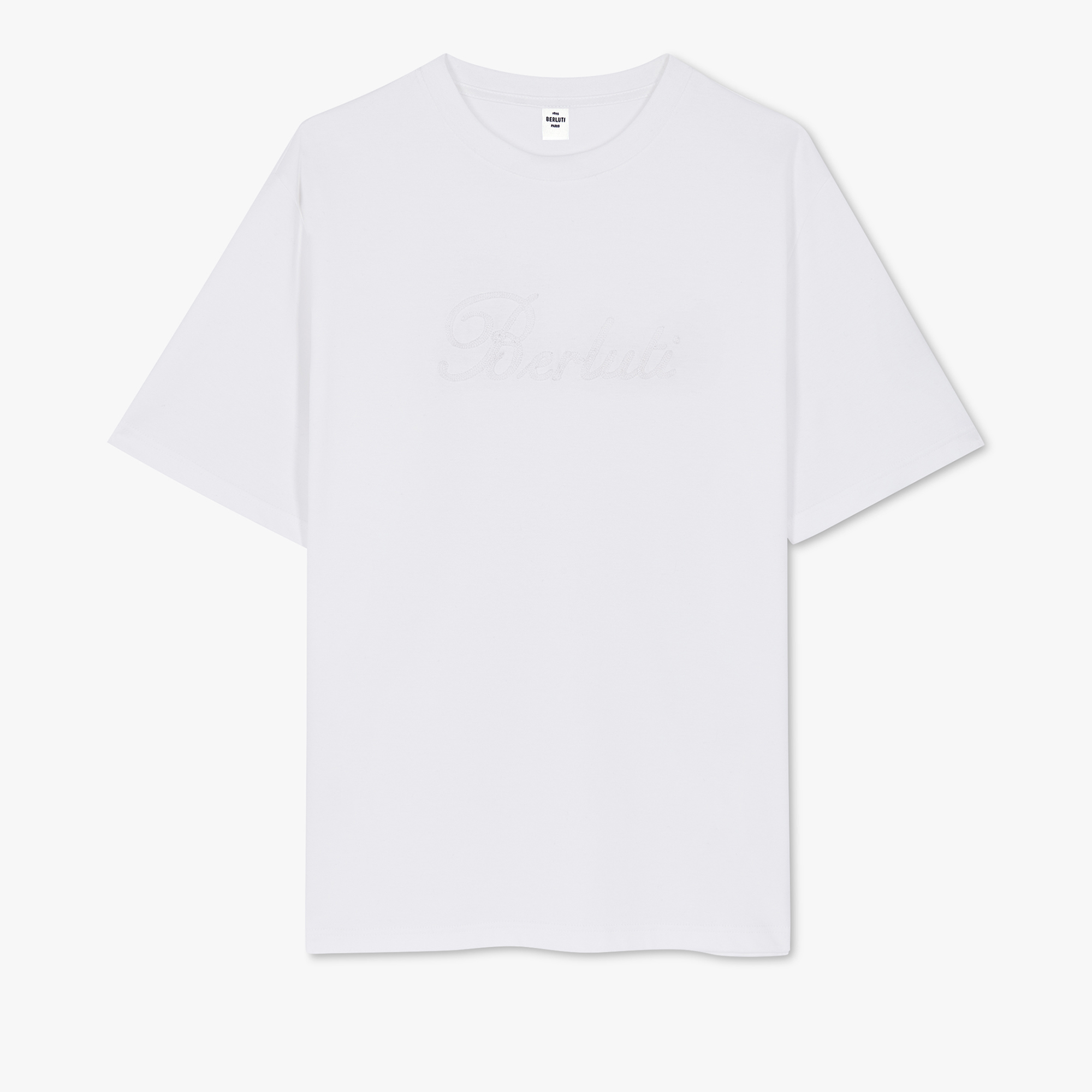 Oversize Logo T-Shirt, BLANC OPTIQUE, hi-res