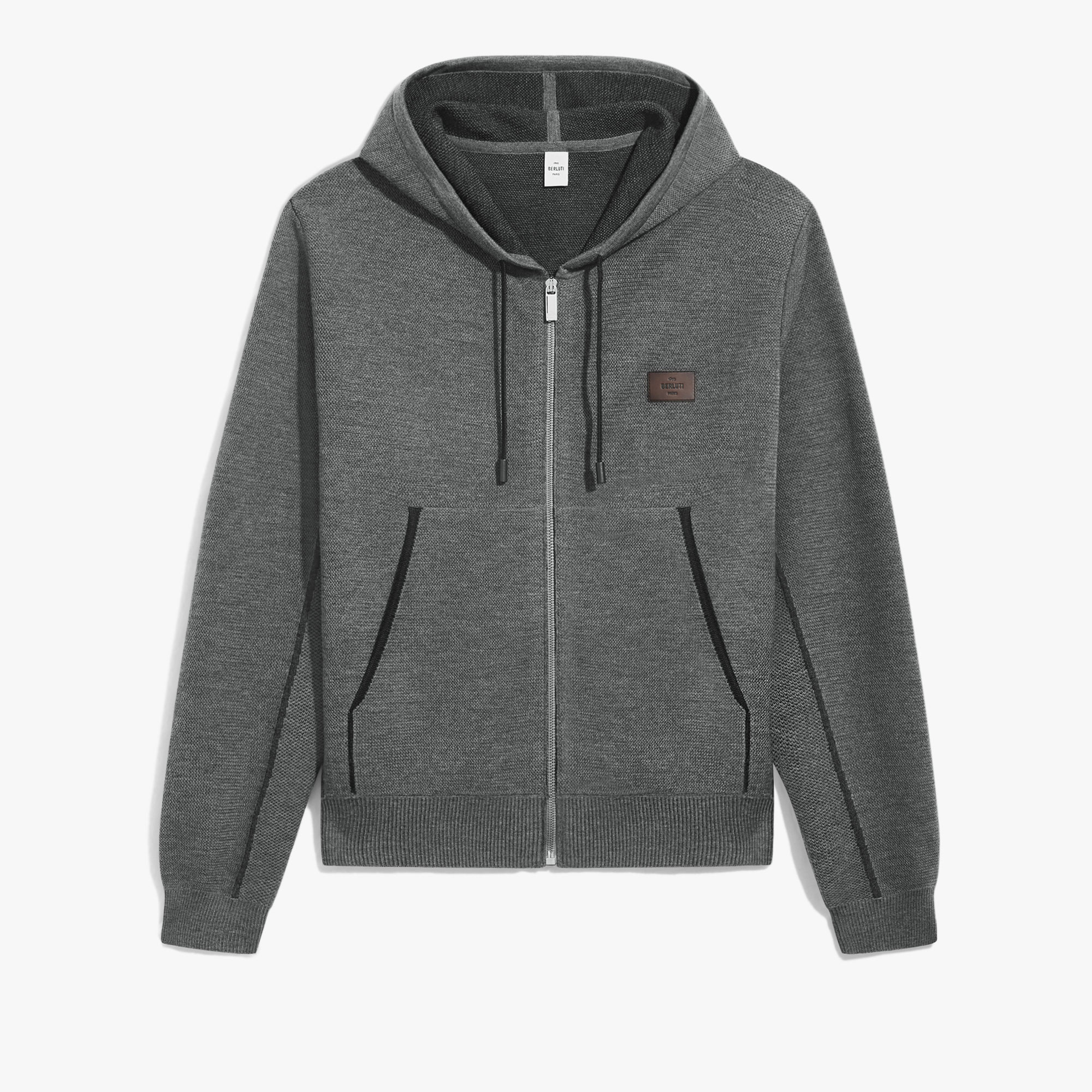 Shadow Zip-up Hoodie, MIDNIGHT GREY, hi-res