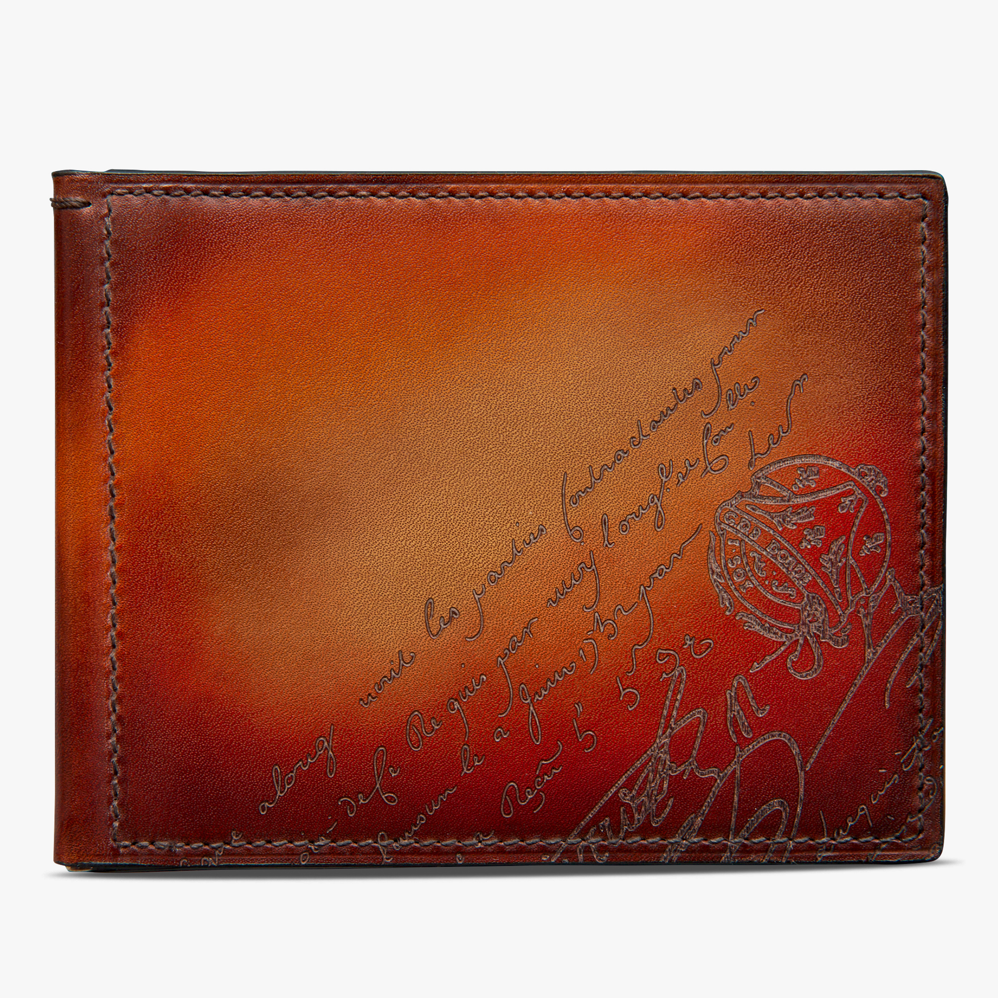 Figure Scritto Leather Wallet