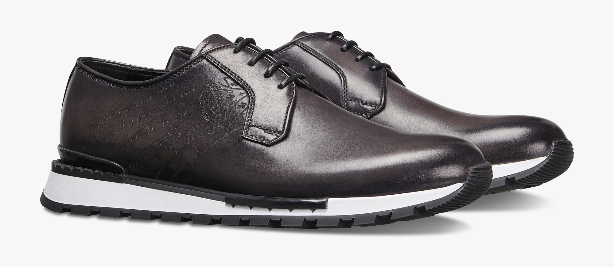 calf leather sneakers