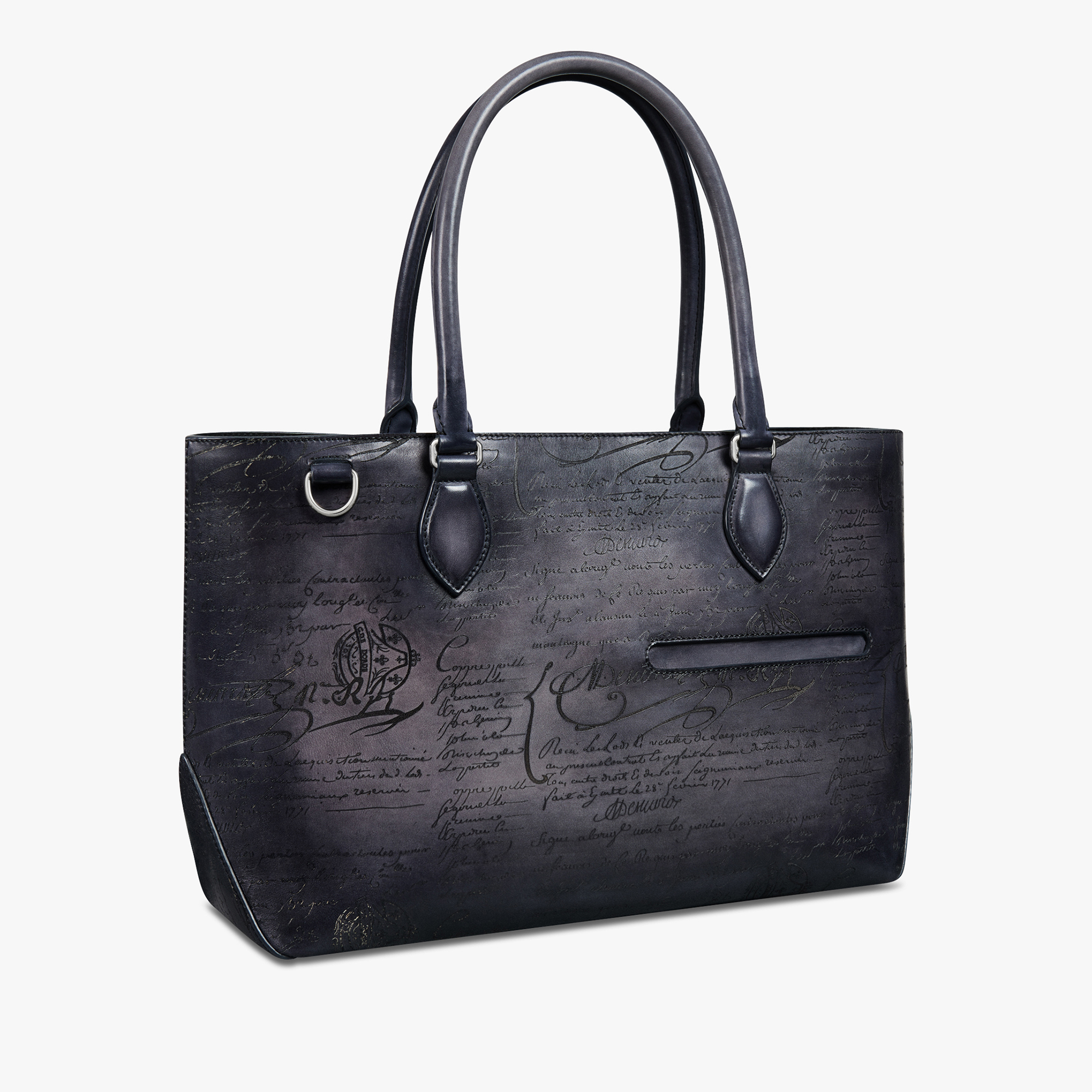 Toujours Mini Scritto Leather Tote Bag | Berluti EE