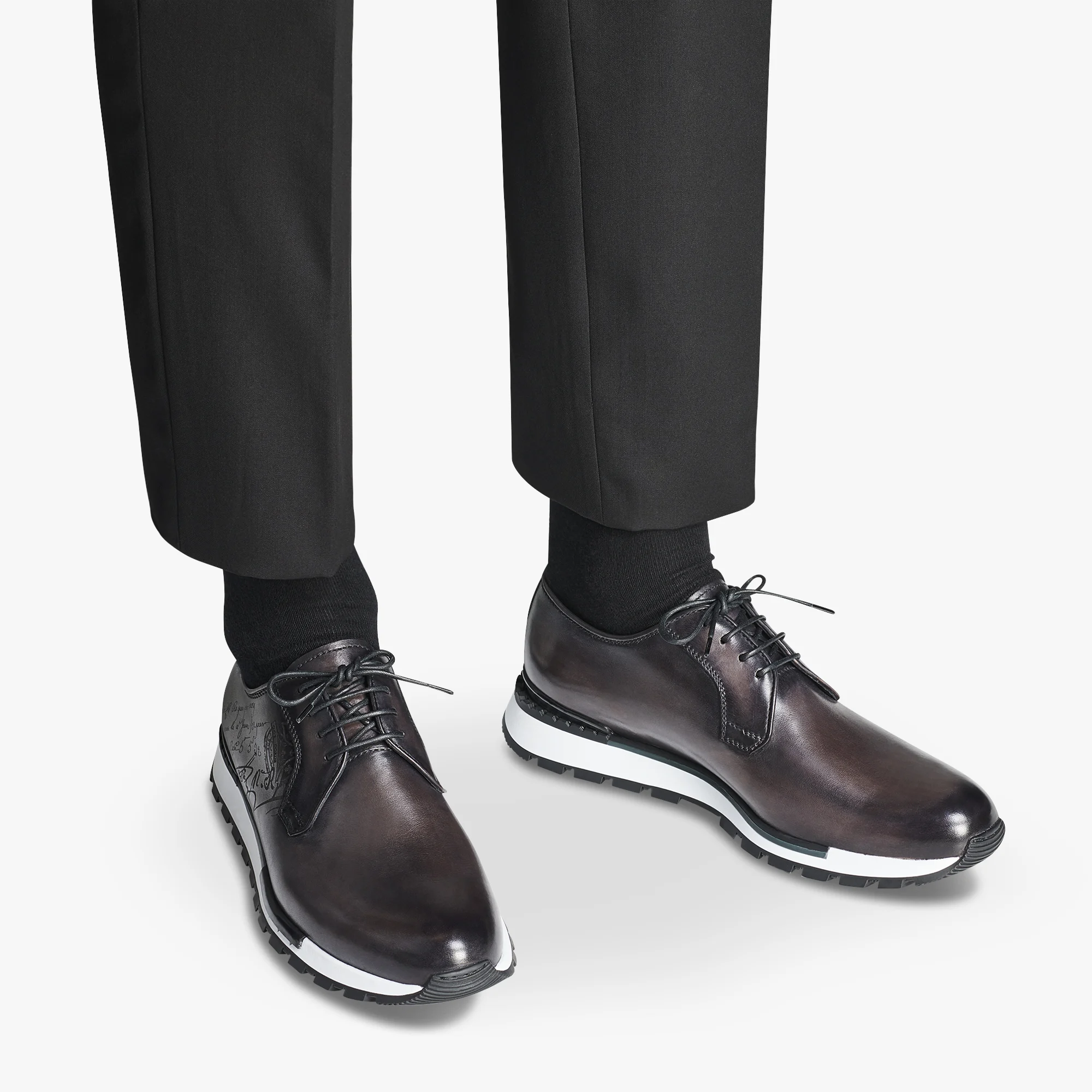 Fast Track Torino Scritto Calf Leather Sneaker Berluti All boat shoes boots brogues derby shoes loafers oxford shoes shoe accessories sneakers suede shoes. fast track torino scritto calf leather sneaker