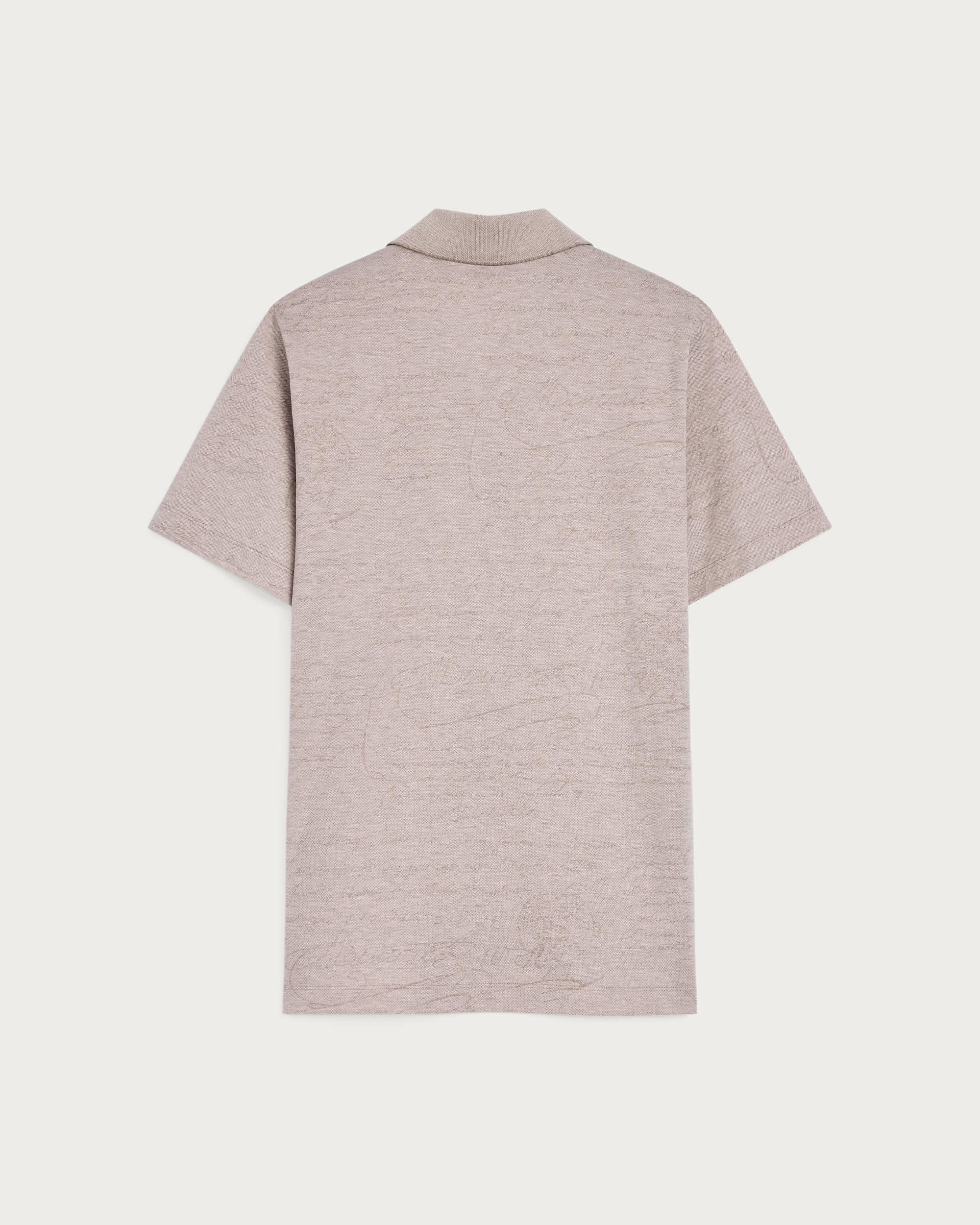 Scritto Pattern Piqué Polo | Berluti IT
