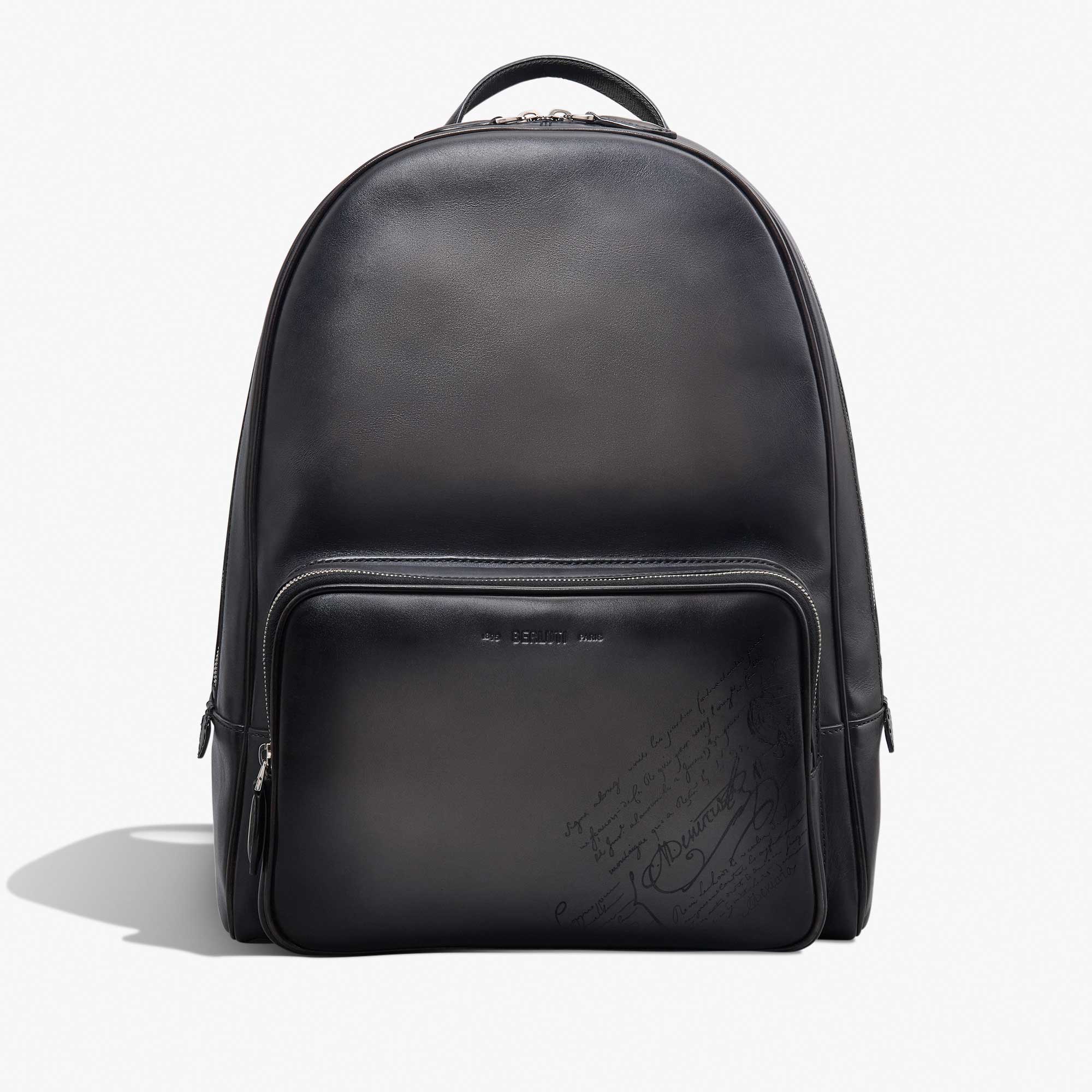 Cook a meal Loosen Asian Time Off Scritto Leather Backpack | Berluti DE