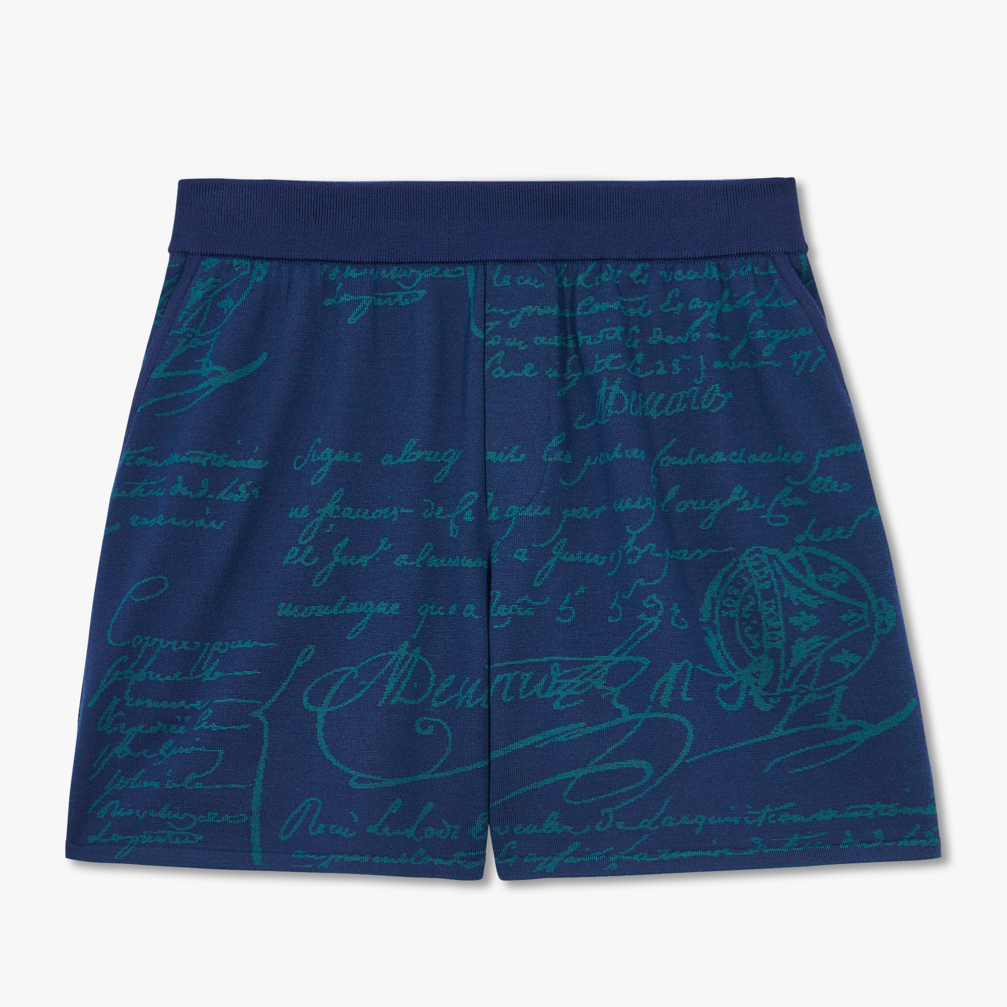 Scritto Wool Shorts, OCEANIC WAVE, hi-res