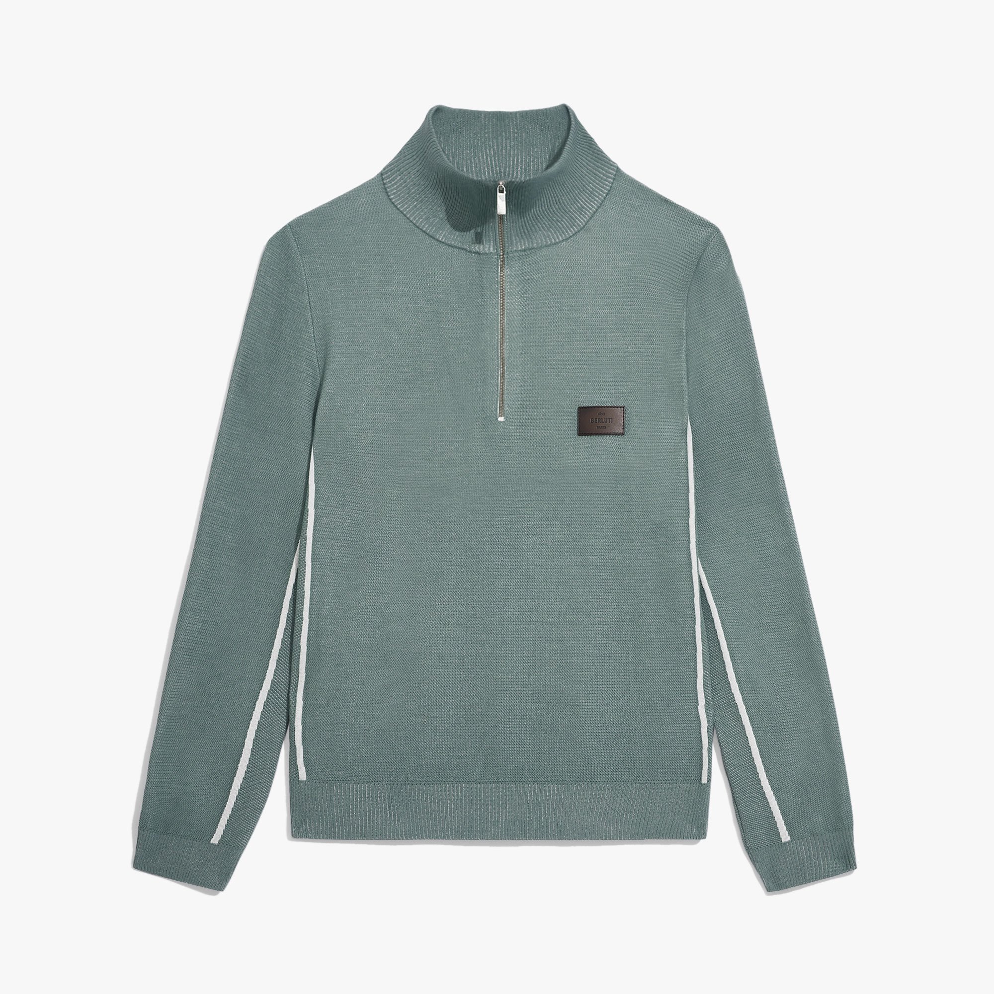Shadow Half-Zip, PRASIN GREEN, hi-res