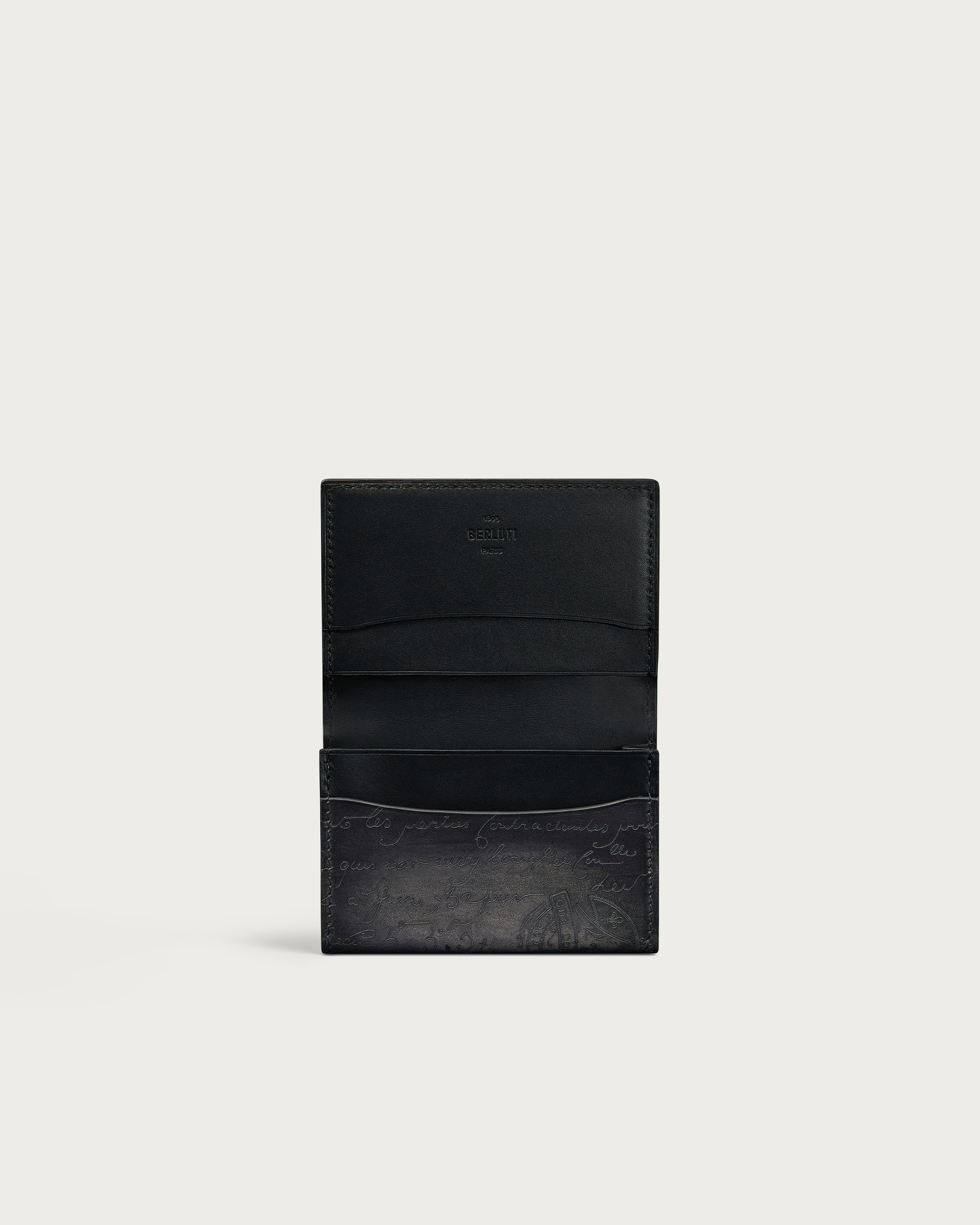 約9.9万円　オルガ期　Berluti インヴィア フラップ　名刺入れ インブイア フラップ カードホルダー | ベルルッティ JP