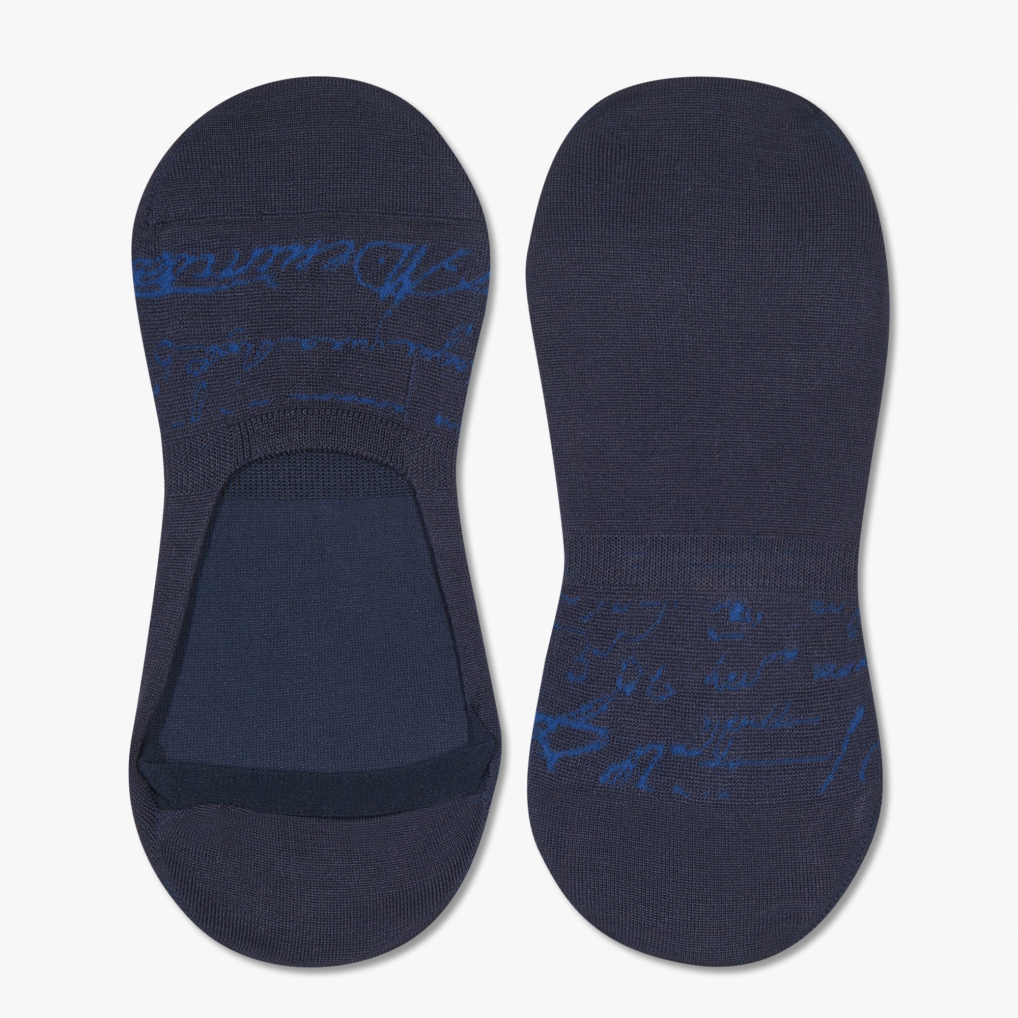 Shadow Cotton Ghost Socks, SPACE BLUE, hi-res