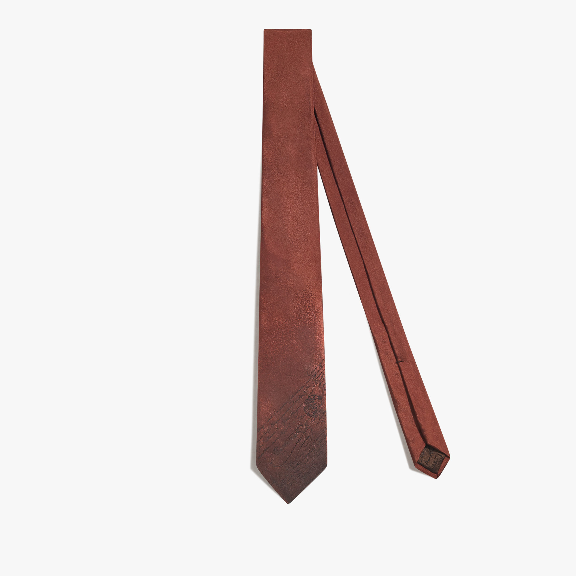 Scritto Degrade Tie, CHESTNUT BROWN, hi-res