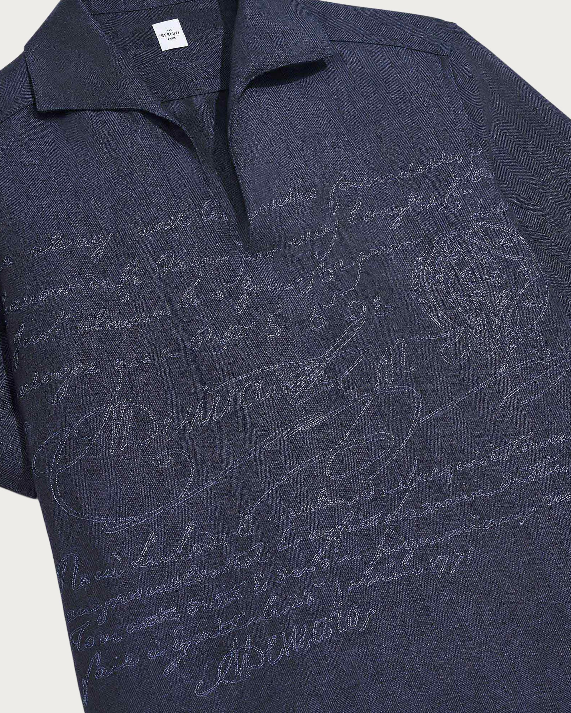 スクリット 半袖ジャケット | ベルルッティ JP