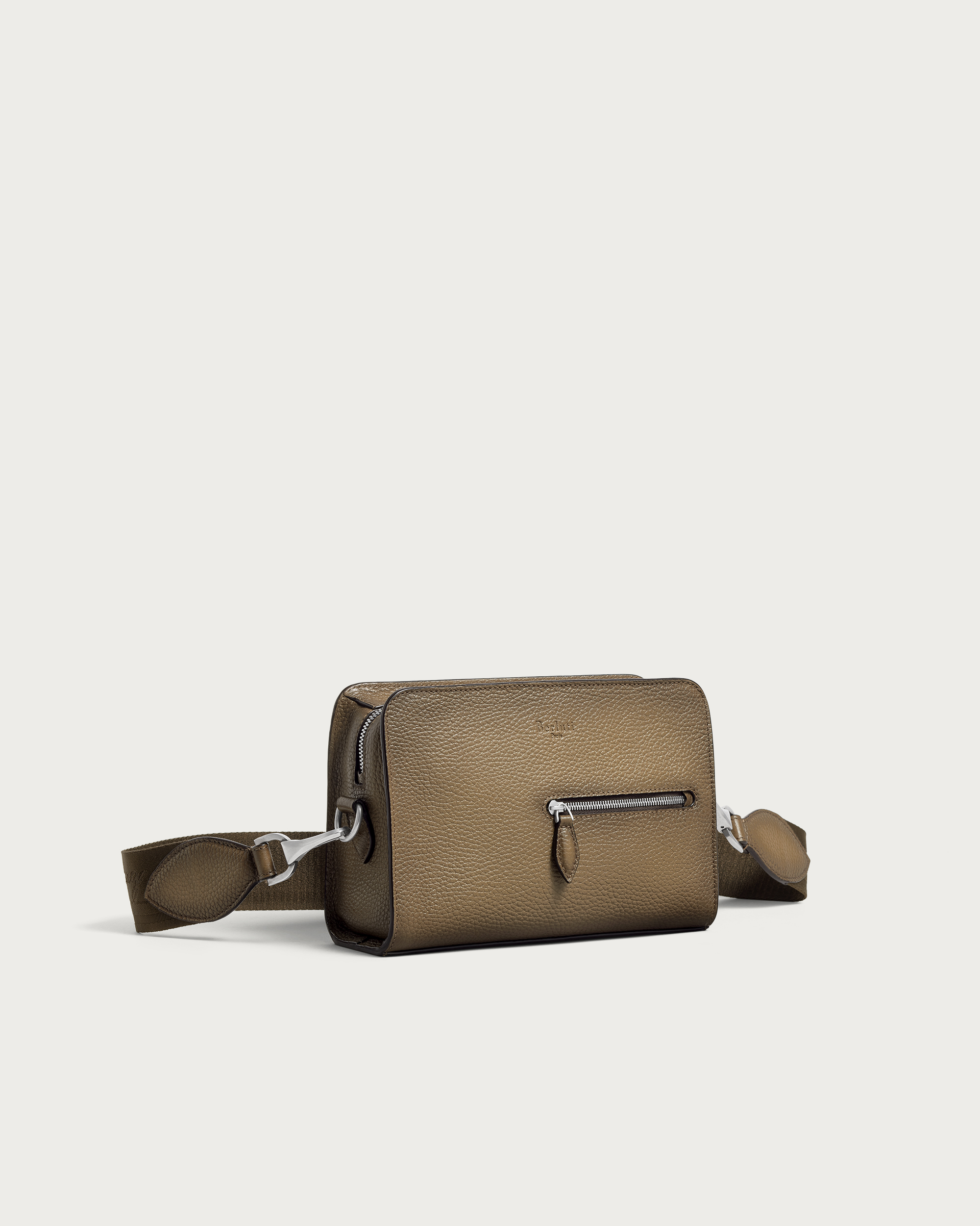 Berluti ベルルッティ 2WAYバッグ ジュルナリエ XS メッセンジャー 306916 ショルダーバッグ_x000D_
 レザー/ピロー グレインレザー トープ メンズ【中古】【473】 ジュルナリエ XS メッセンジャー | ベルルッティ JP