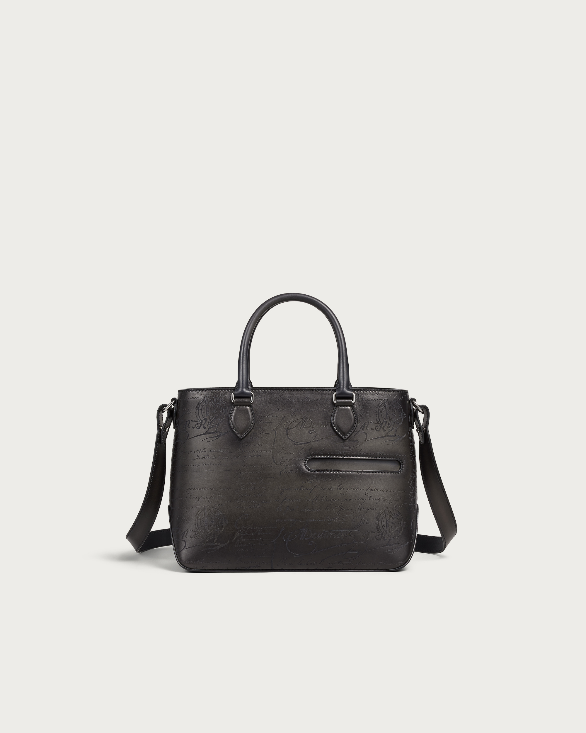 極美　Berluti トゥジュールXS カリグラフィ　2way バッグ　ブラック M257781_toujours-xs-tote-