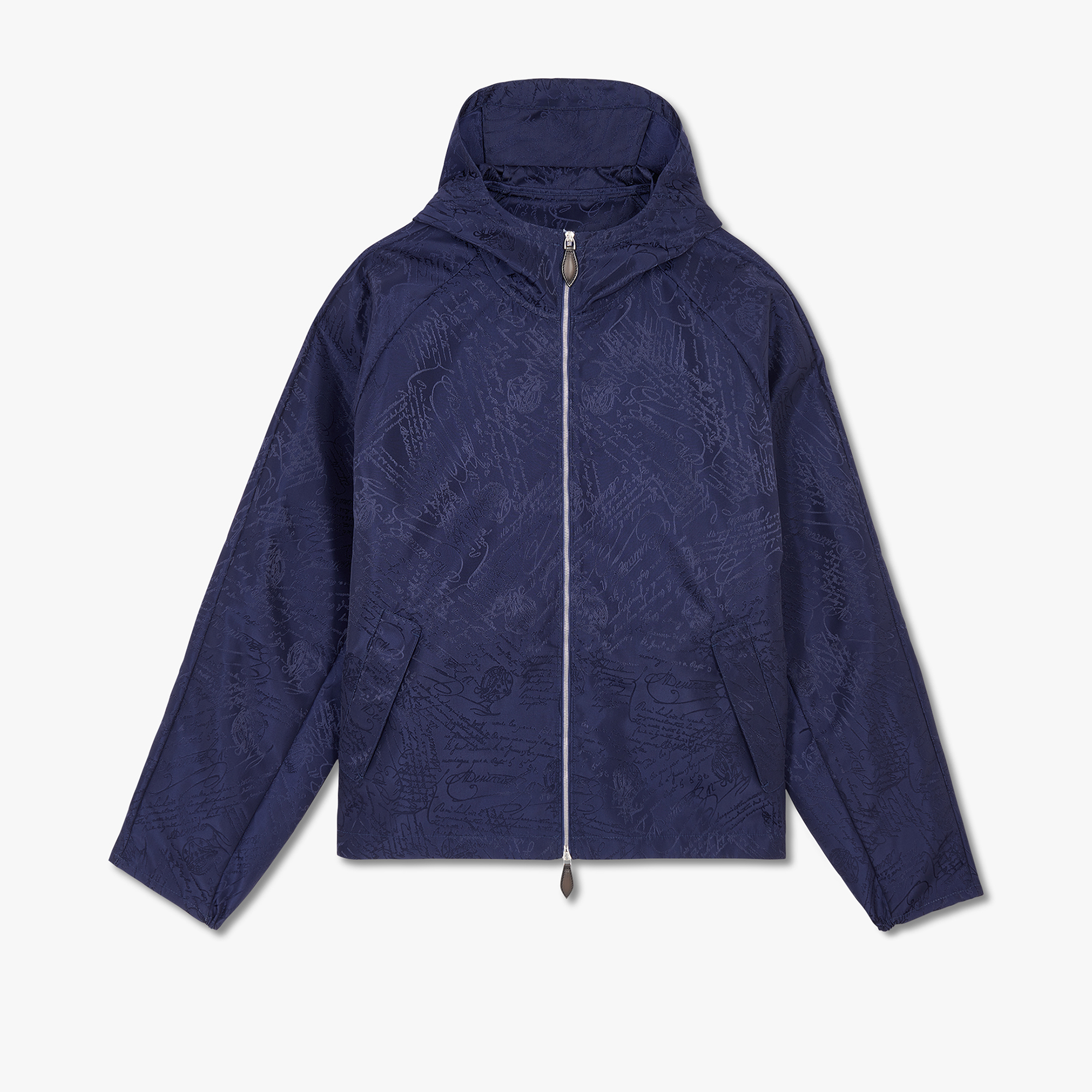 B-Way En Nylon Scritto, WARM BLUE, hi-res