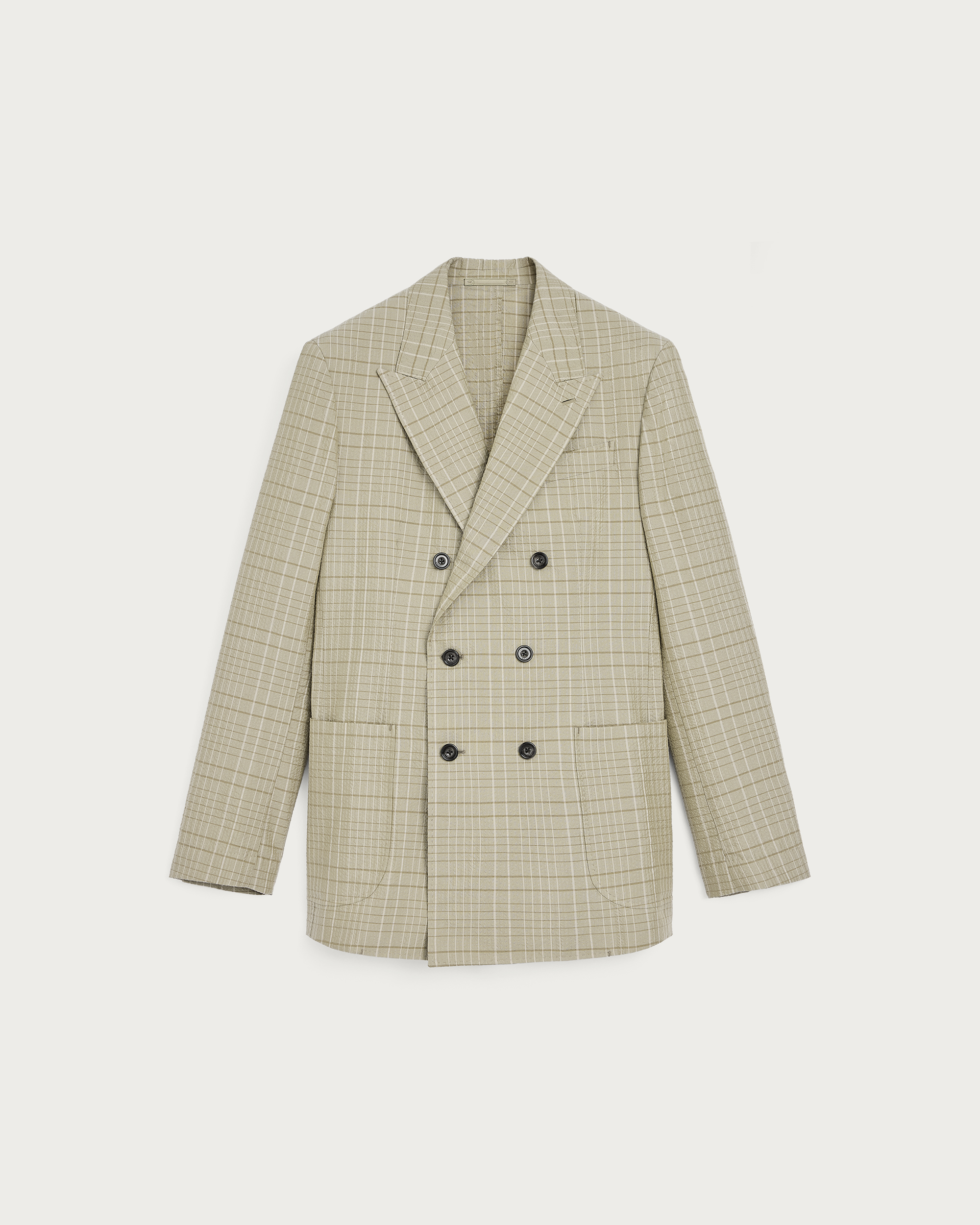 Marcello Jacket with Leather Details