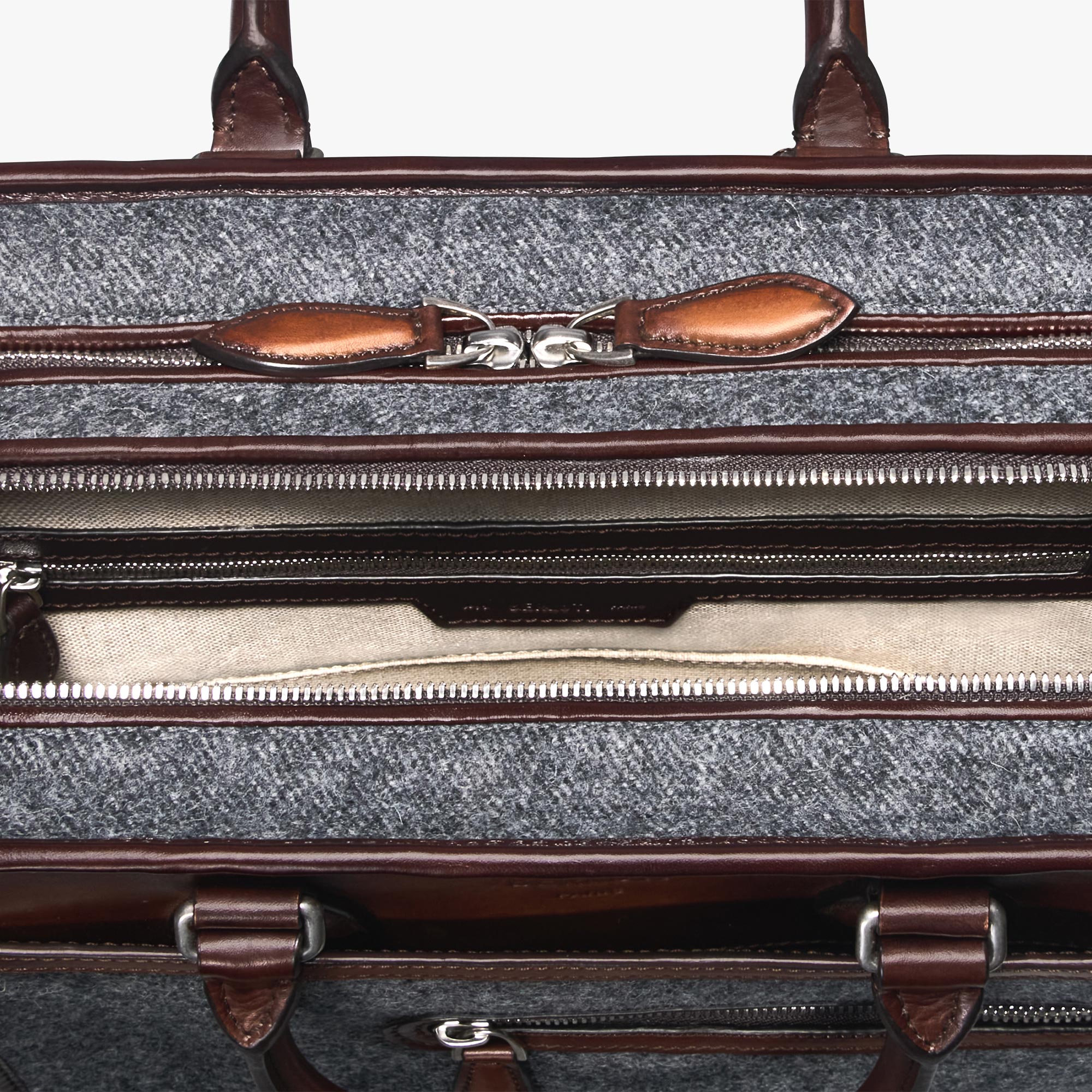 Sac A Dos Premier Jour En Laine Et Cuir Berluti BE