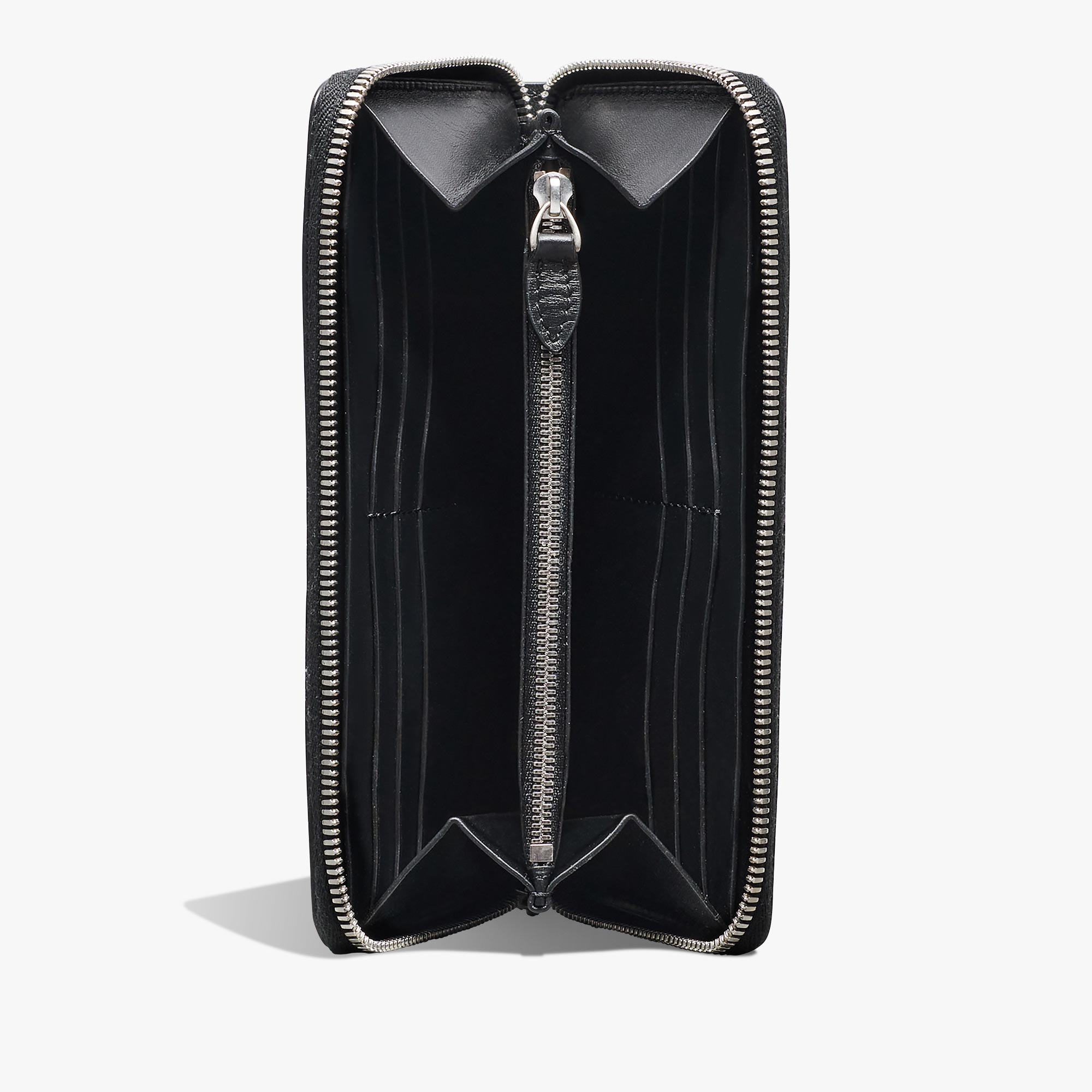Itauba Scritto Leather Long Zipped Wallet