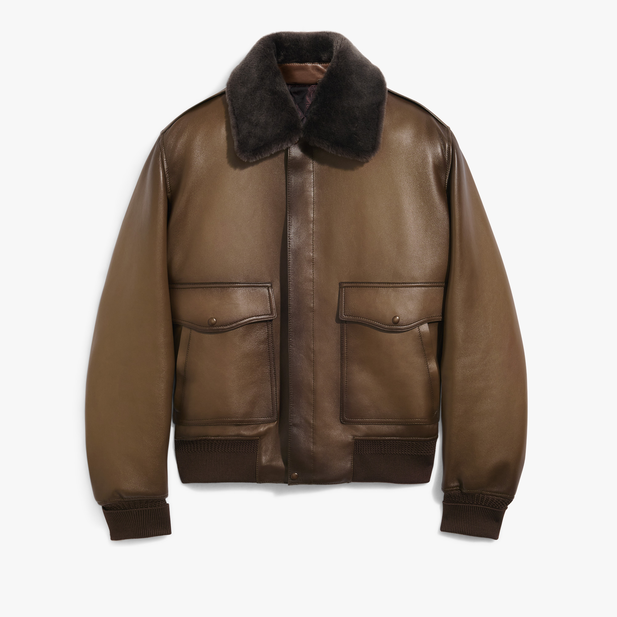 新品タグ付き BERLUTI ベルルッティ シルクリバーシブルボンバー