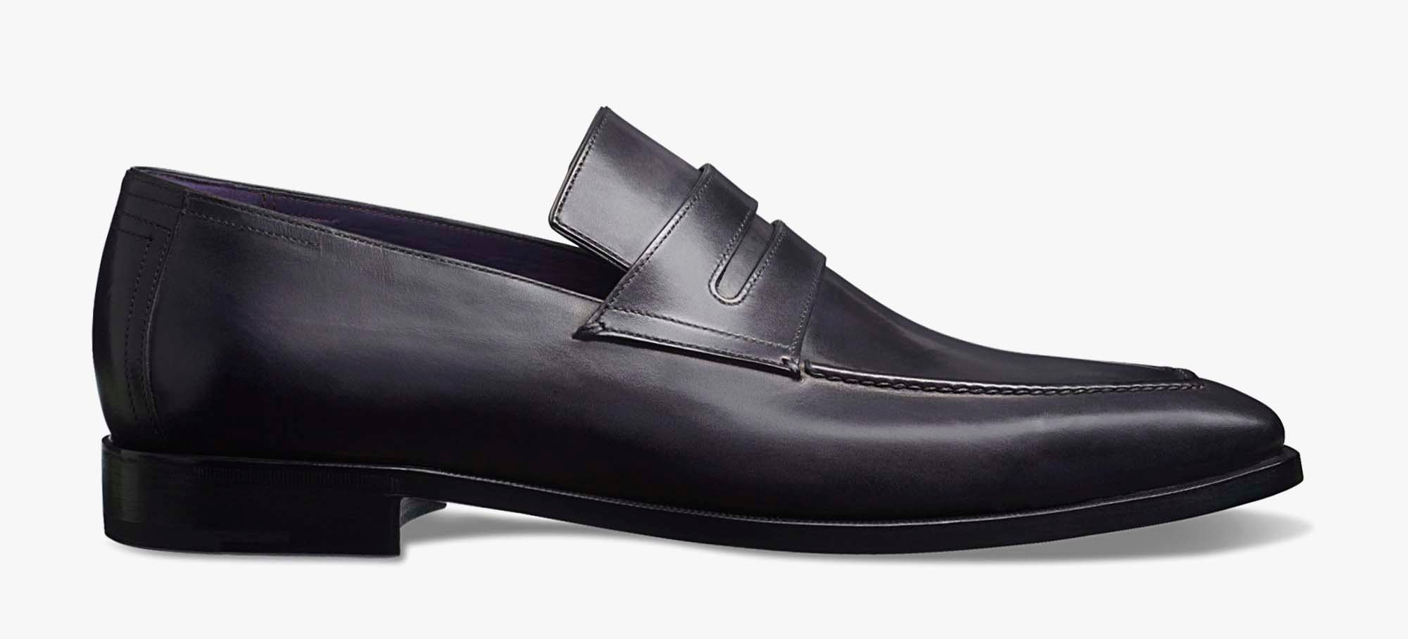 Andy Demesure Leather Loafer, NERO, hi-res