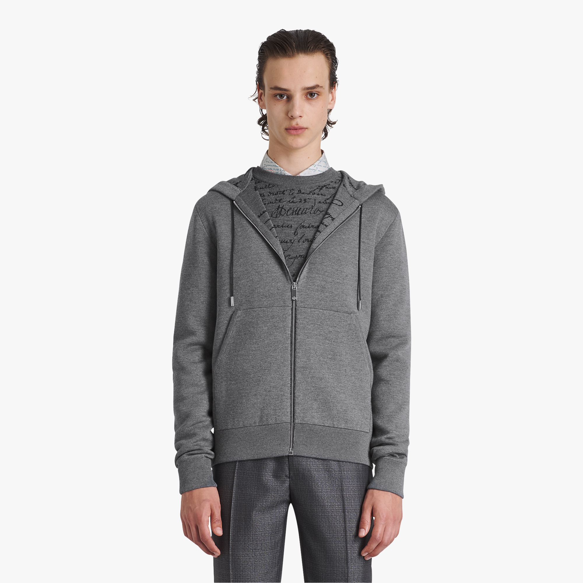 double face hoodie