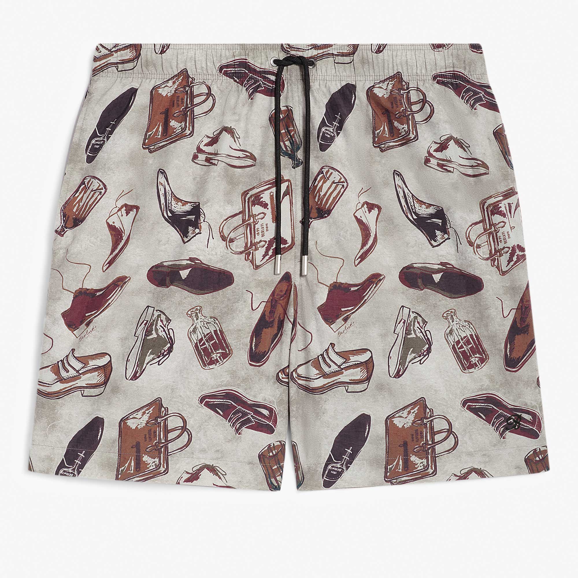 Iconic Summer Swim Shorts, ICONIC SUMMER BROWN, hi-res