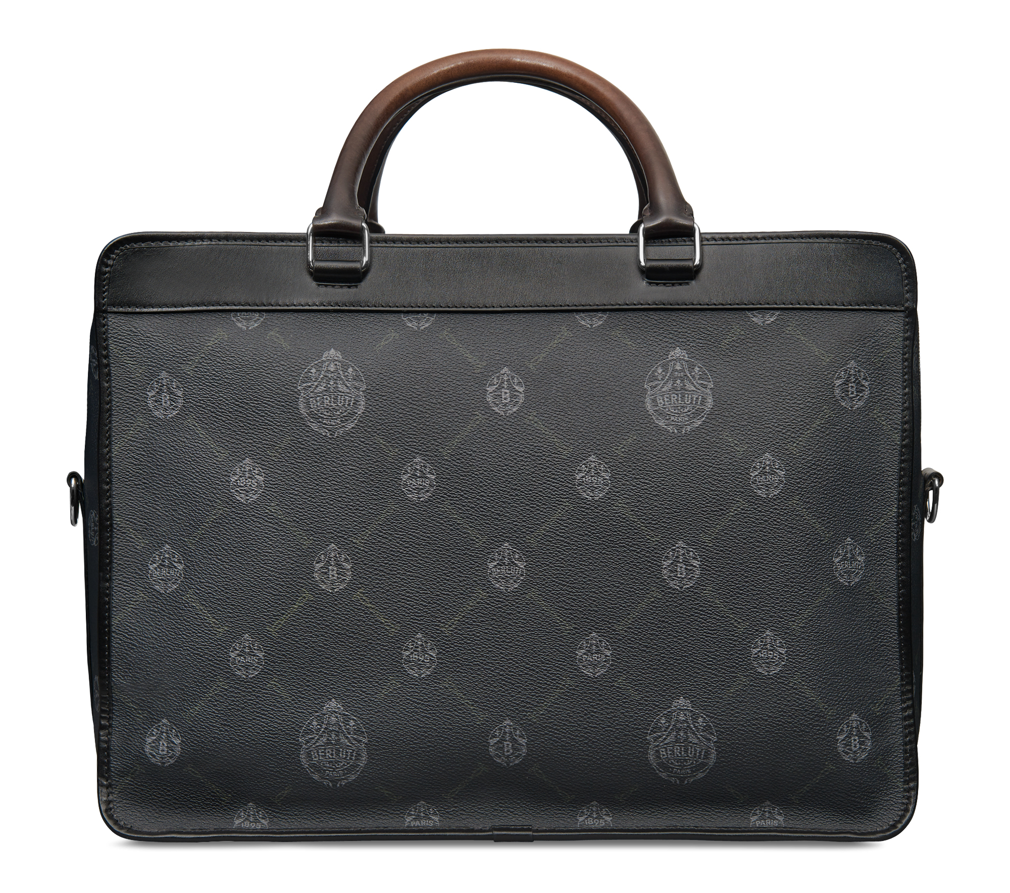 canvas and leather holdall